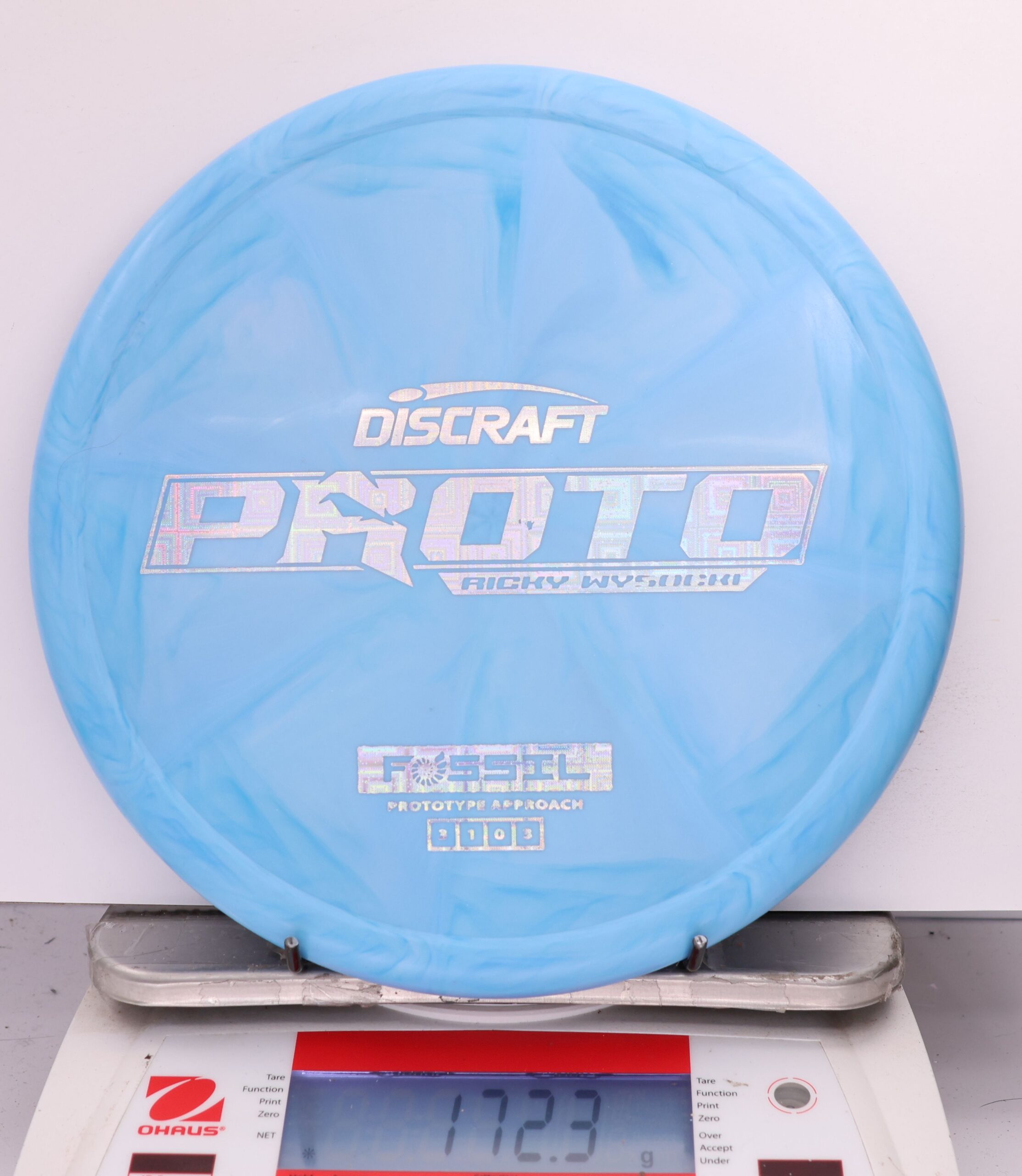 580642 Prototype Fossil, Ricky Wysocki - #32 LtBlue, 172