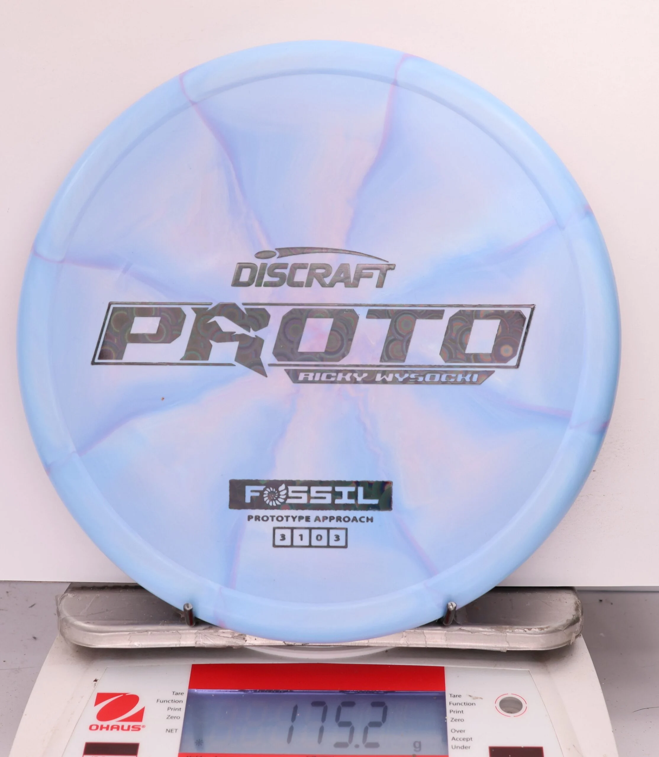 580643 Prototype Fossil, Ricky Wysocki - #33 LtBlurple, 175