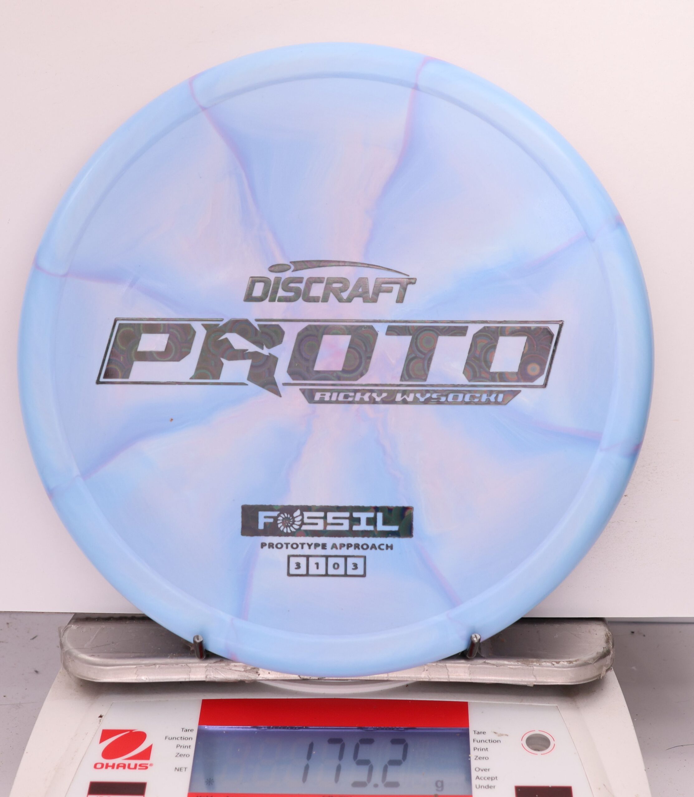 580643 Prototype Fossil, Ricky Wysocki - #33 LtBlurple, 175