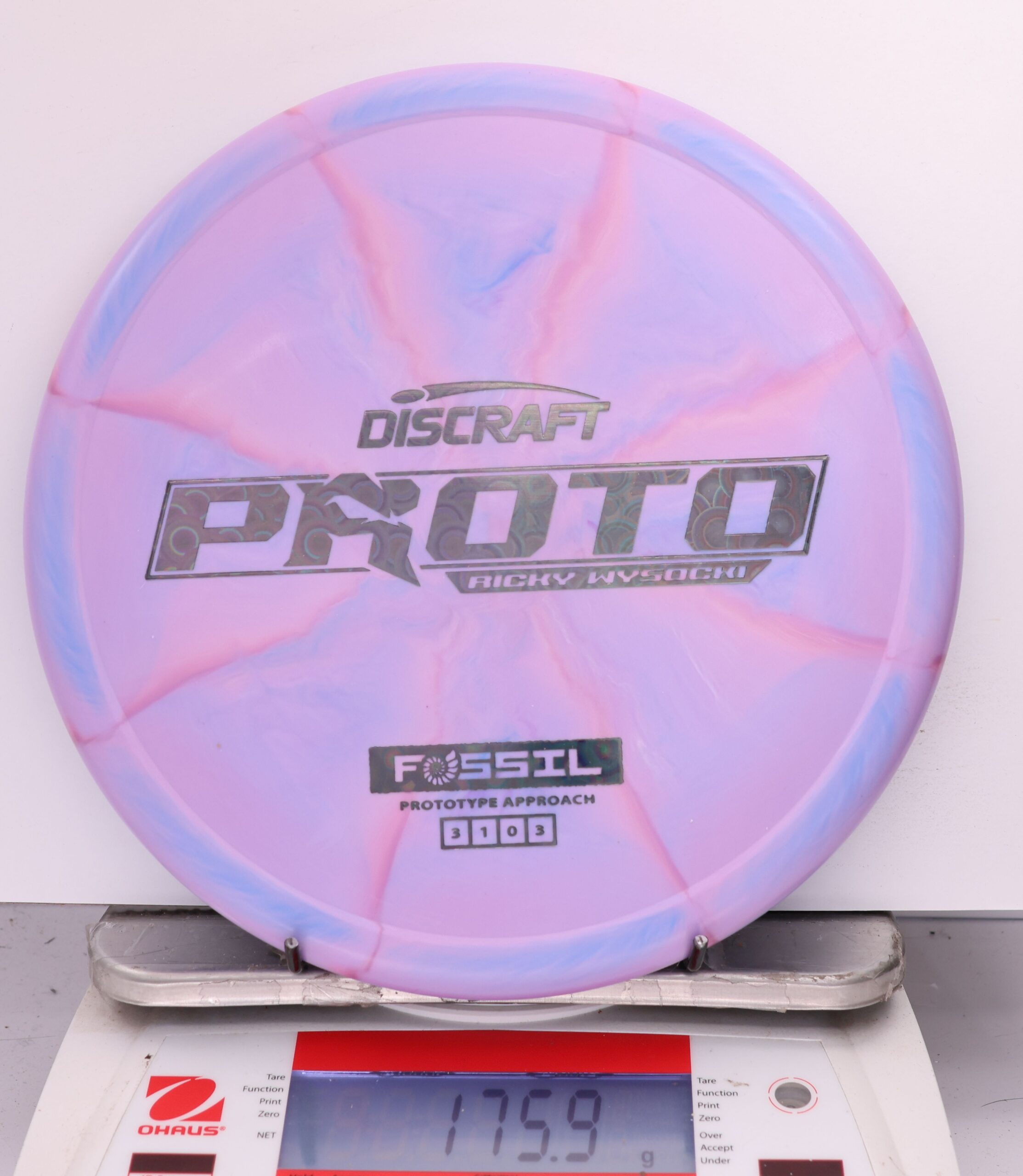 580656 Prototype Fossil, Ricky Wysocki - #34 PurplePink, 176