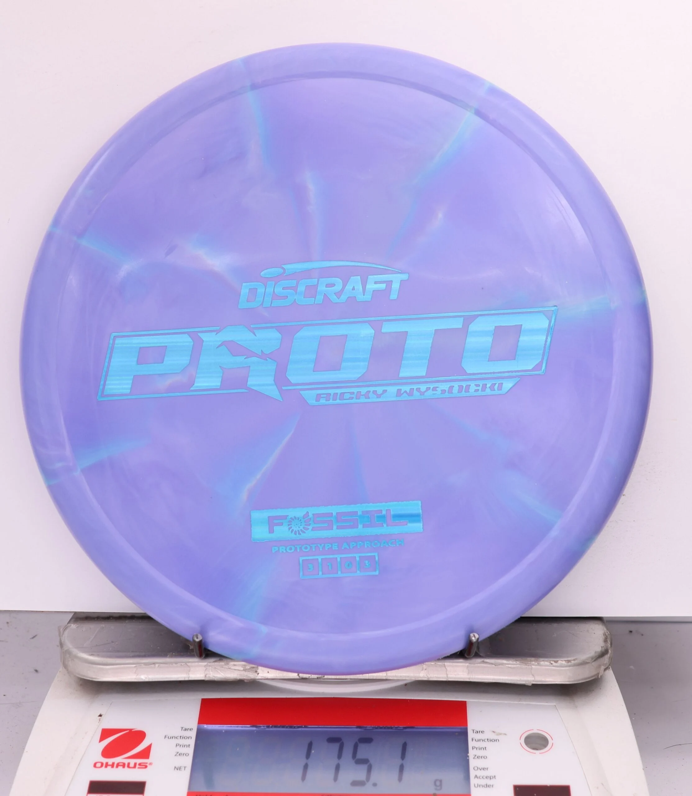 580657 Prototype Fossil, Ricky Wysocki - #35 Purple, 175