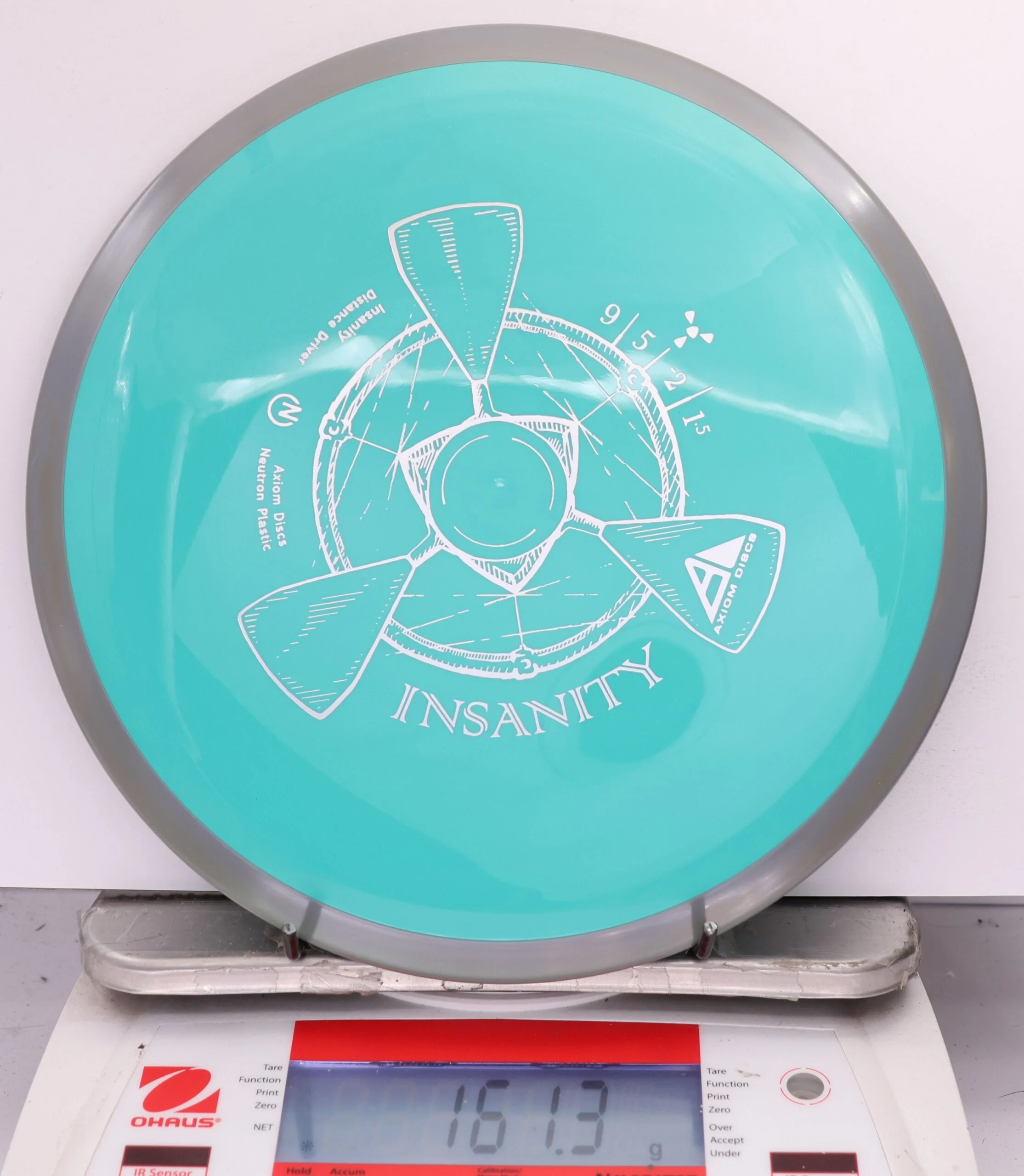 581278 Neutron Insanity - #11 Gray-Aqua, 161