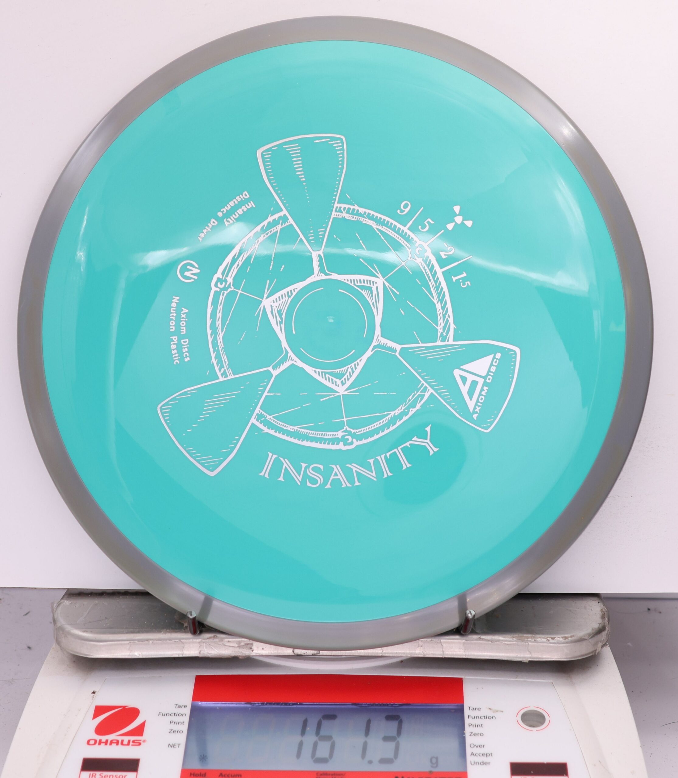 581278 Neutron Insanity - #11 Gray-Aqua, 161