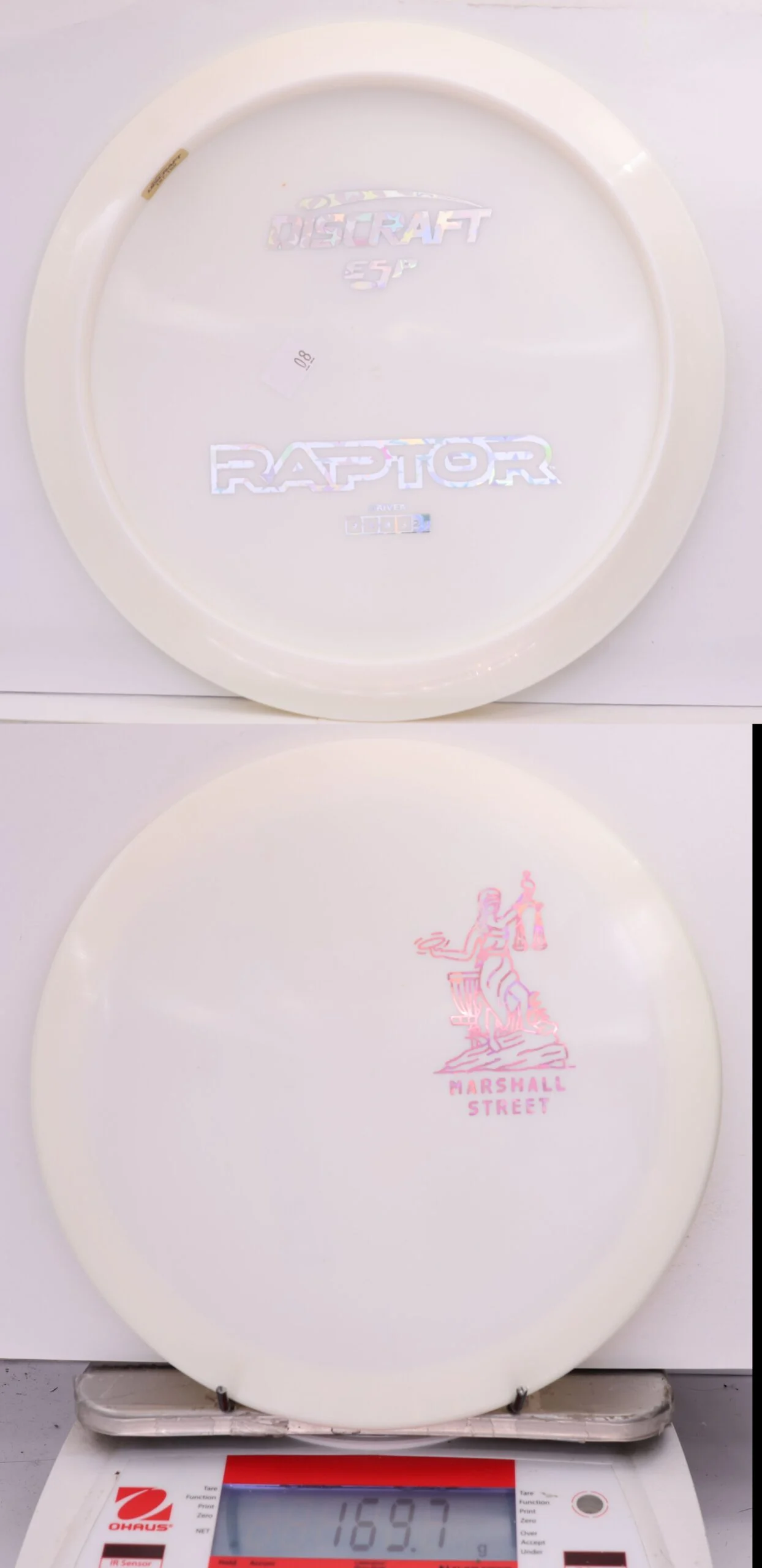 581747 ESP Raptor, Bottom Stamp Little Lady Justice - #08 White, 170