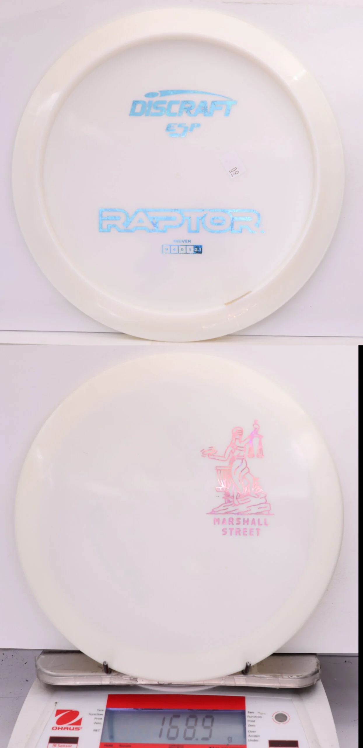 581748 ESP Raptor, Bottom Stamp Little Lady Justice - #09 White, 169