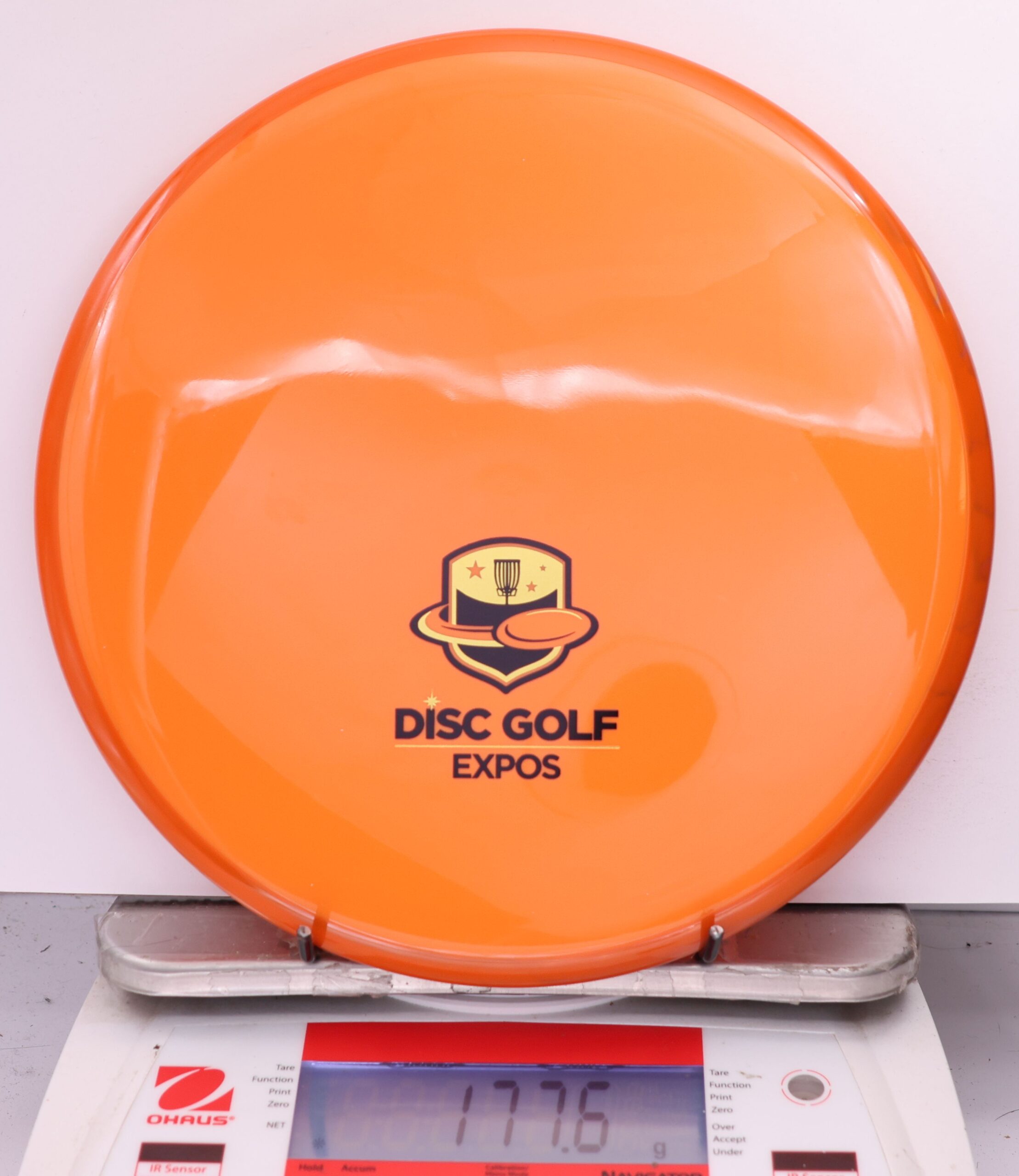 584214 Neutron Hex, 2026 Disc Golf Expos - #26 Orange, 178