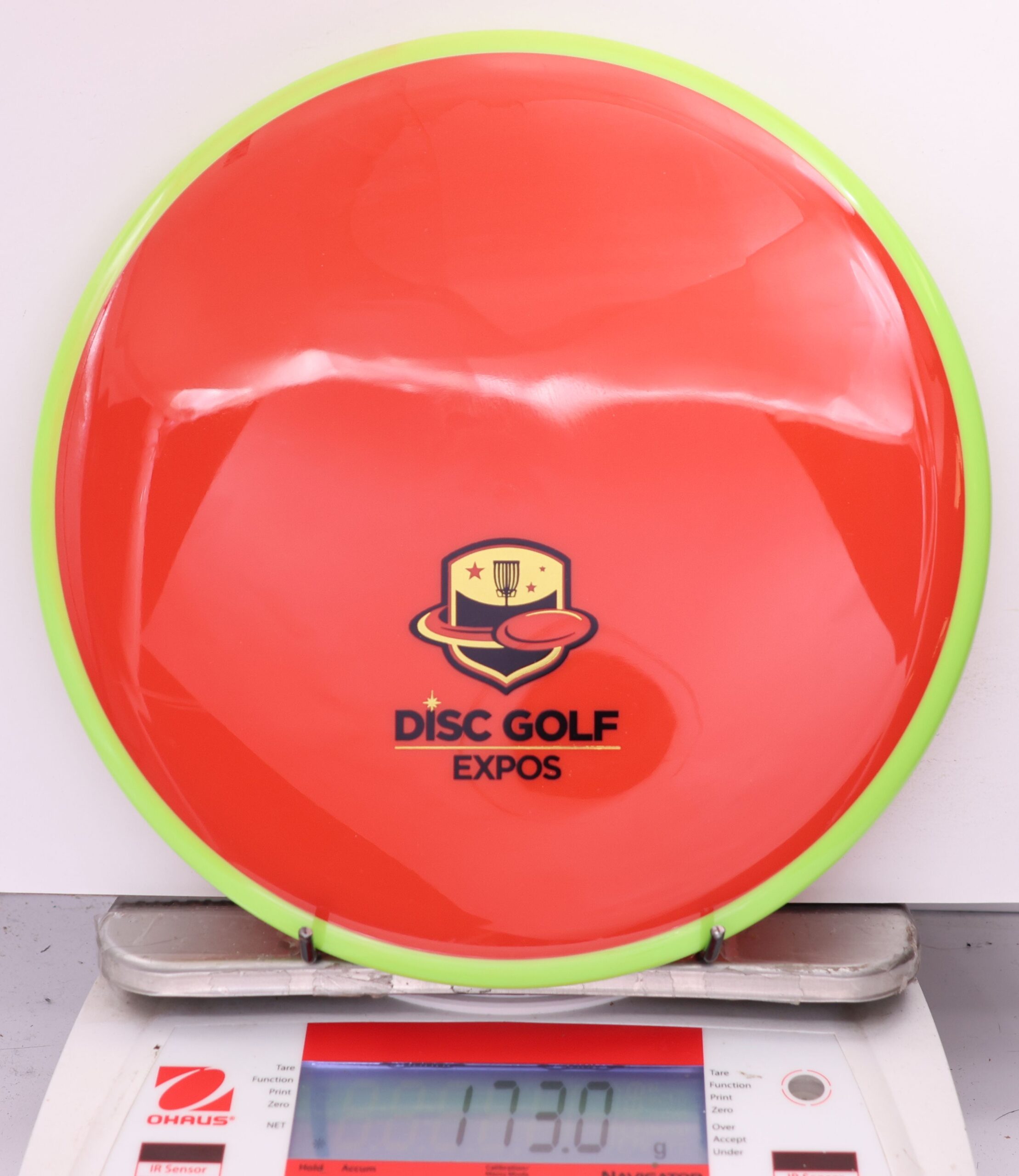584266 Neutron Hex, 2026 Disc Golf Expos - #29 Grellow-Red, 173
