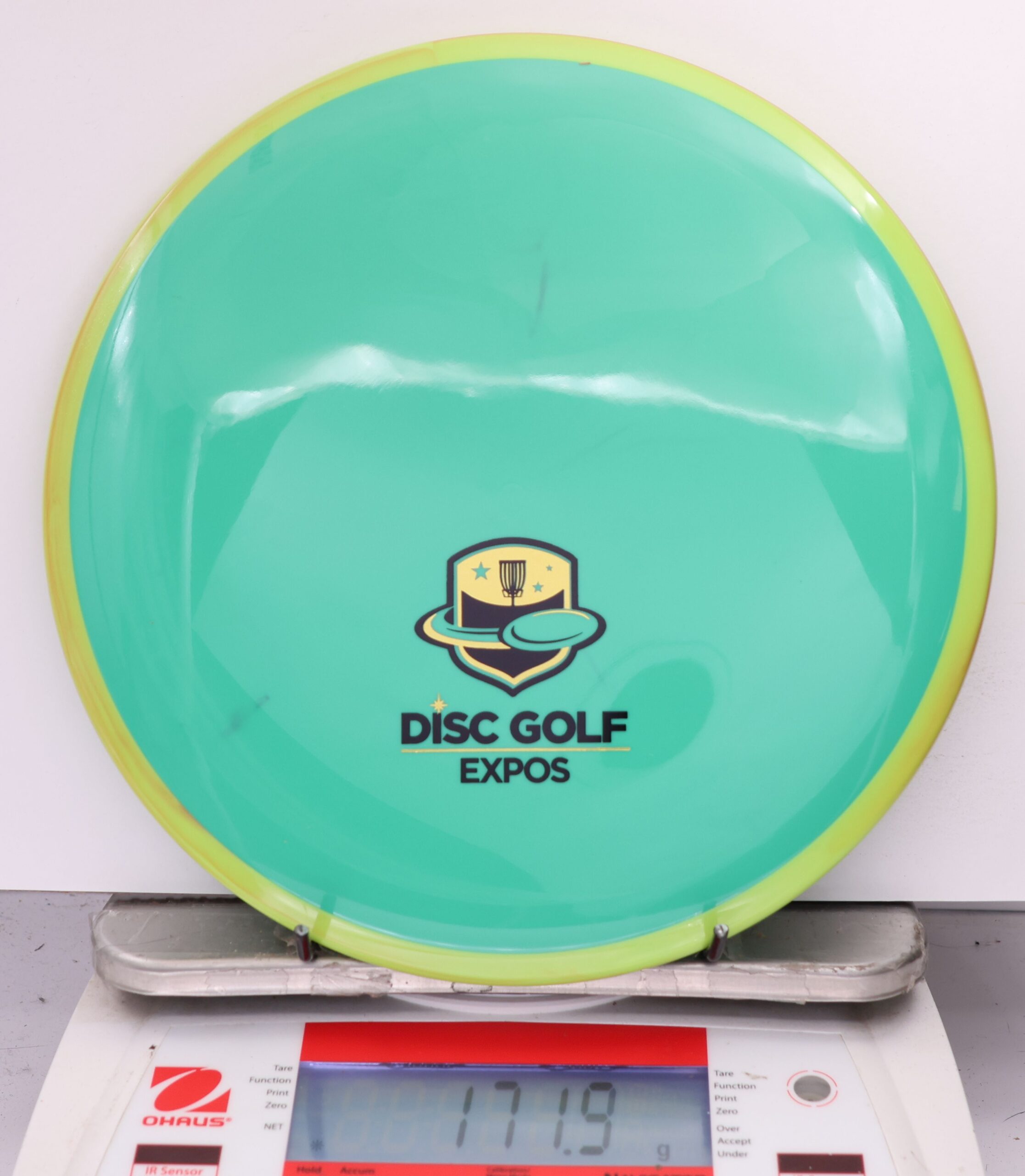 584691 Neutron Crave, 2026 Disc Golf Expos - #13 Yellow-TealGrn, 172