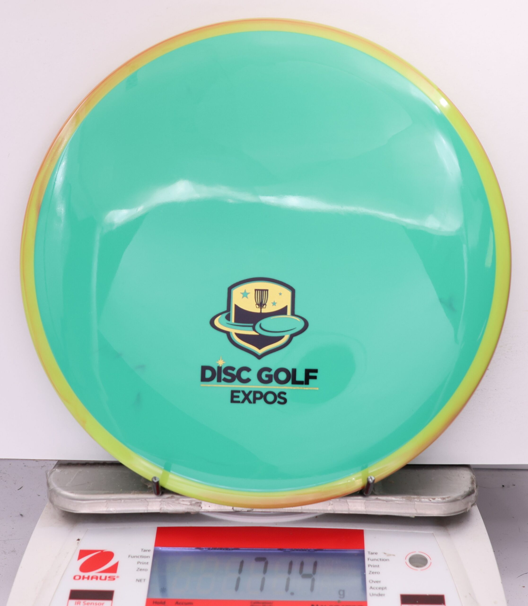 584692 Neutron Crave, 2026 Disc Golf Expos - #14 Yellow-TealGrn, 171