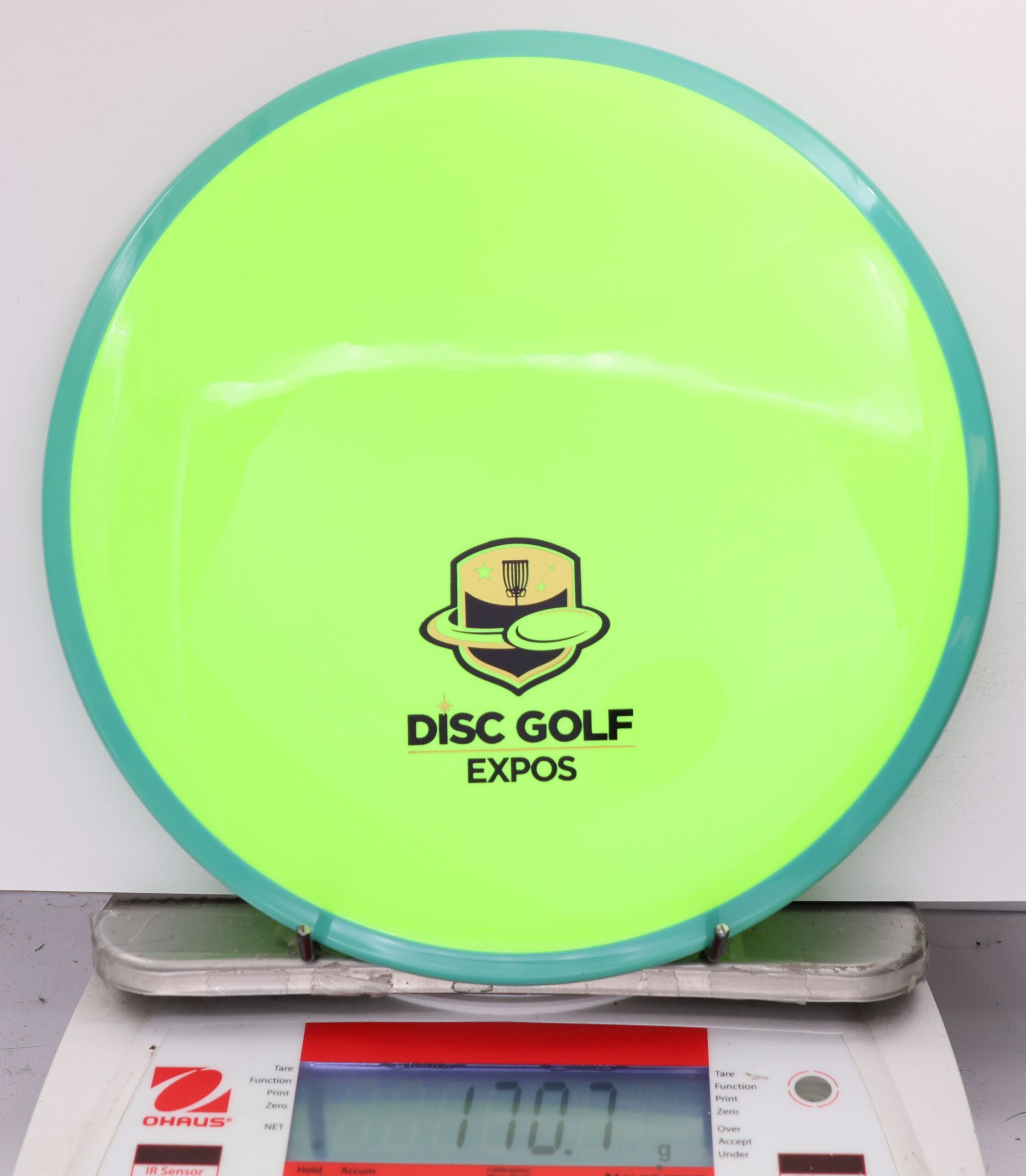 584846 Neutron Crave, 2026 Disc Golf Expos - #27 Teal-Grellow, 171