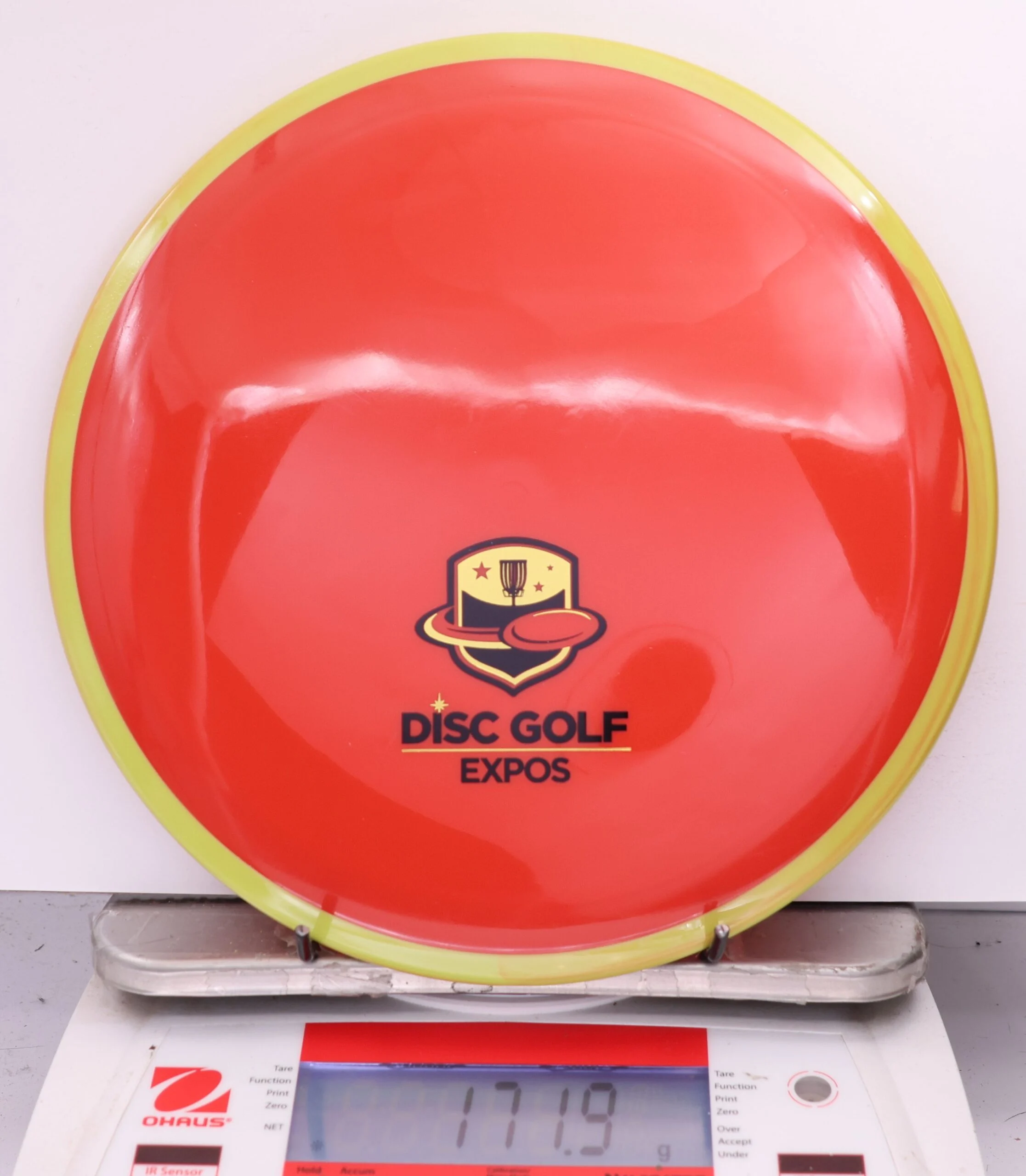 584900 Neutron Crave, 2026 Disc Golf Expos - #34 Yellow-Red, 172