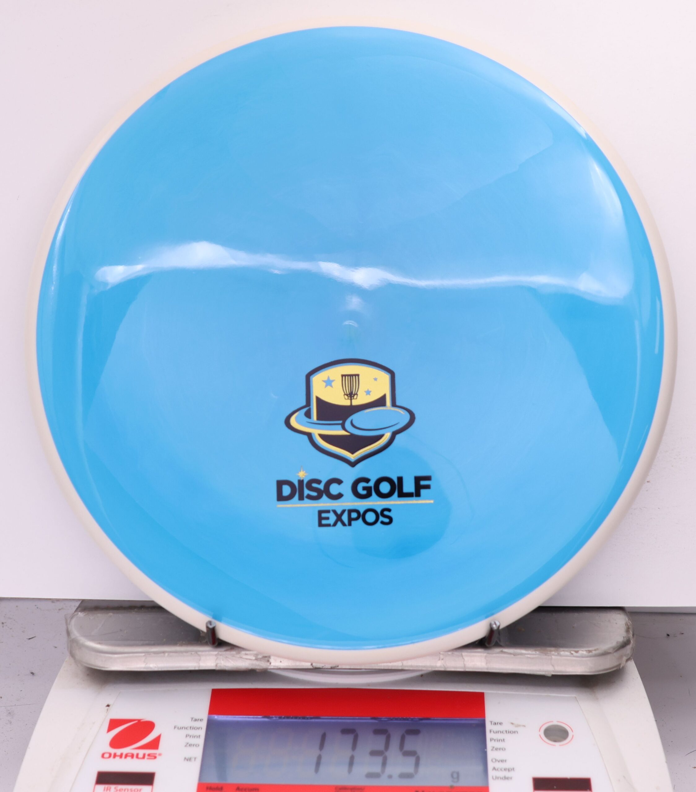 585215 Neutron Soft Proxy, 2026 Disc Golf Expos - #33 White-LtBlu, 174