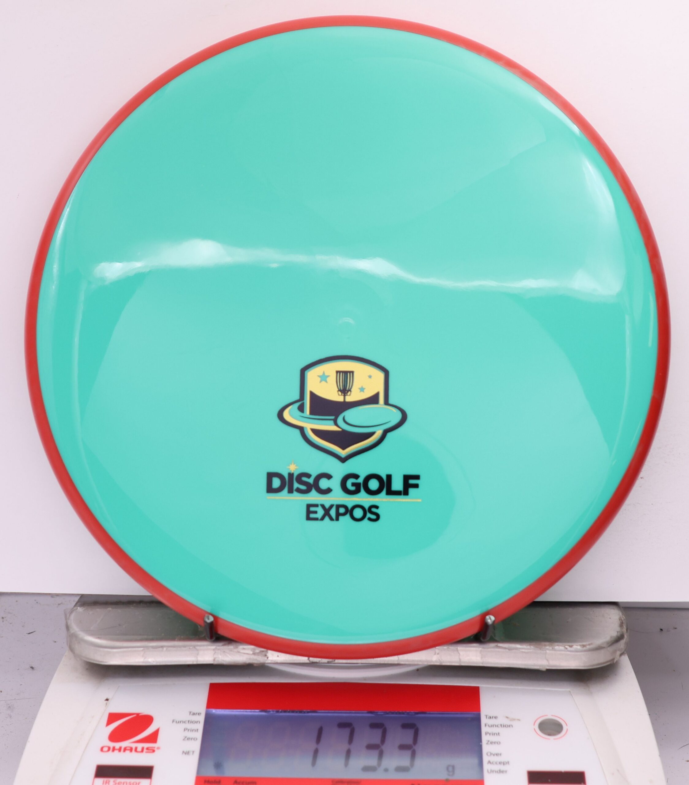 585270 Neutron Soft Proxy, 2026 Disc Golf Expos - #39 Red-Teal, 173