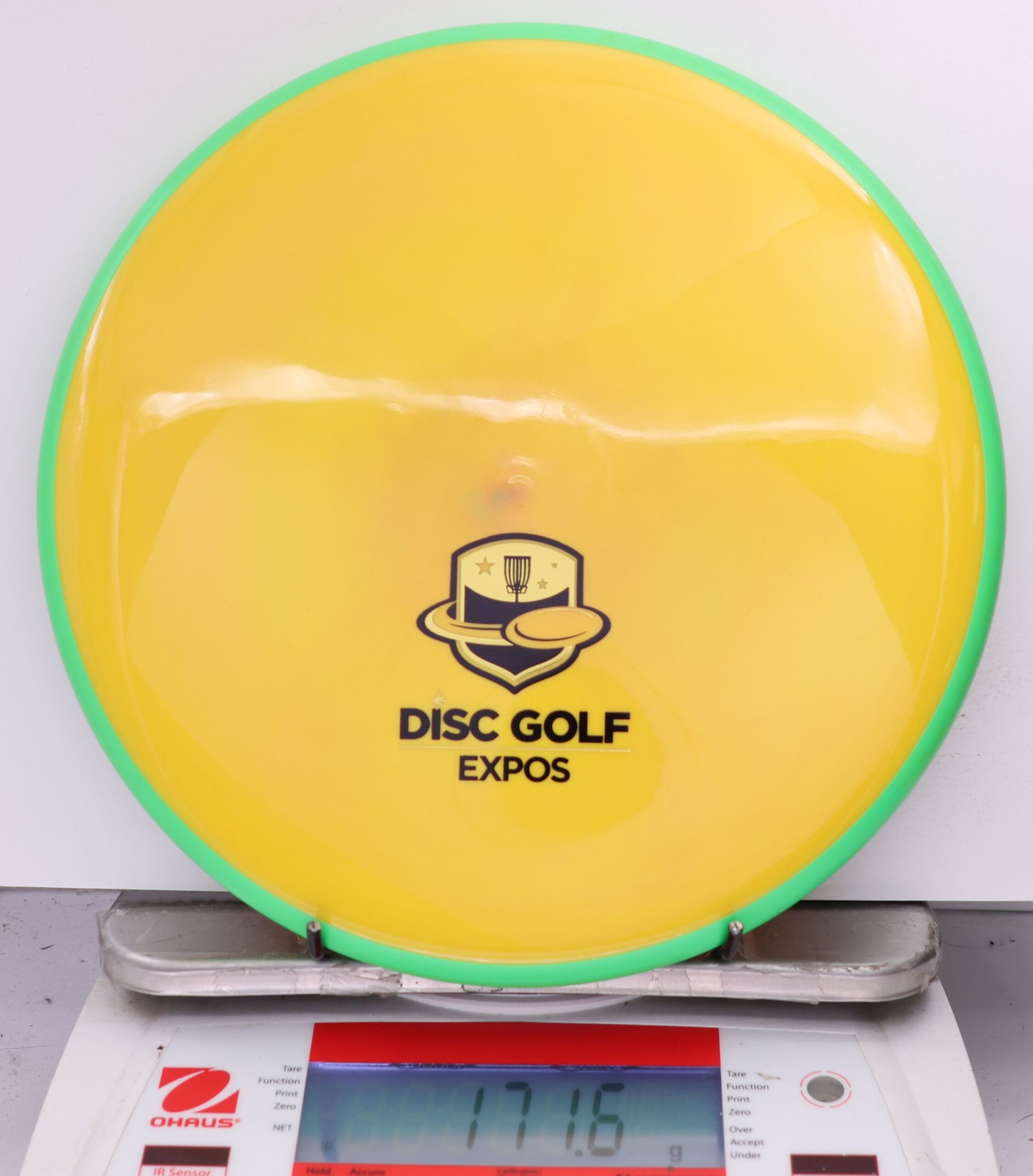 585379 Neutron Soft Proxy, 2026 Disc Golf Expos - #50 Teal-Yellow, 172