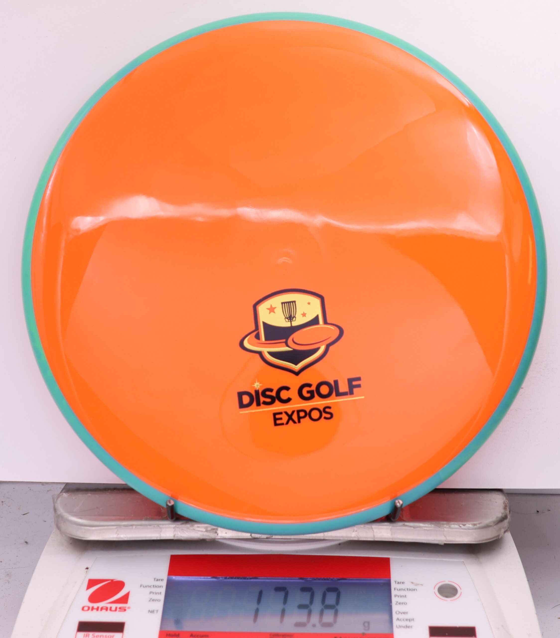 585430 Neutron Soft Proxy, 2026 Disc Golf Expos - #52 Teal-Orange, 174