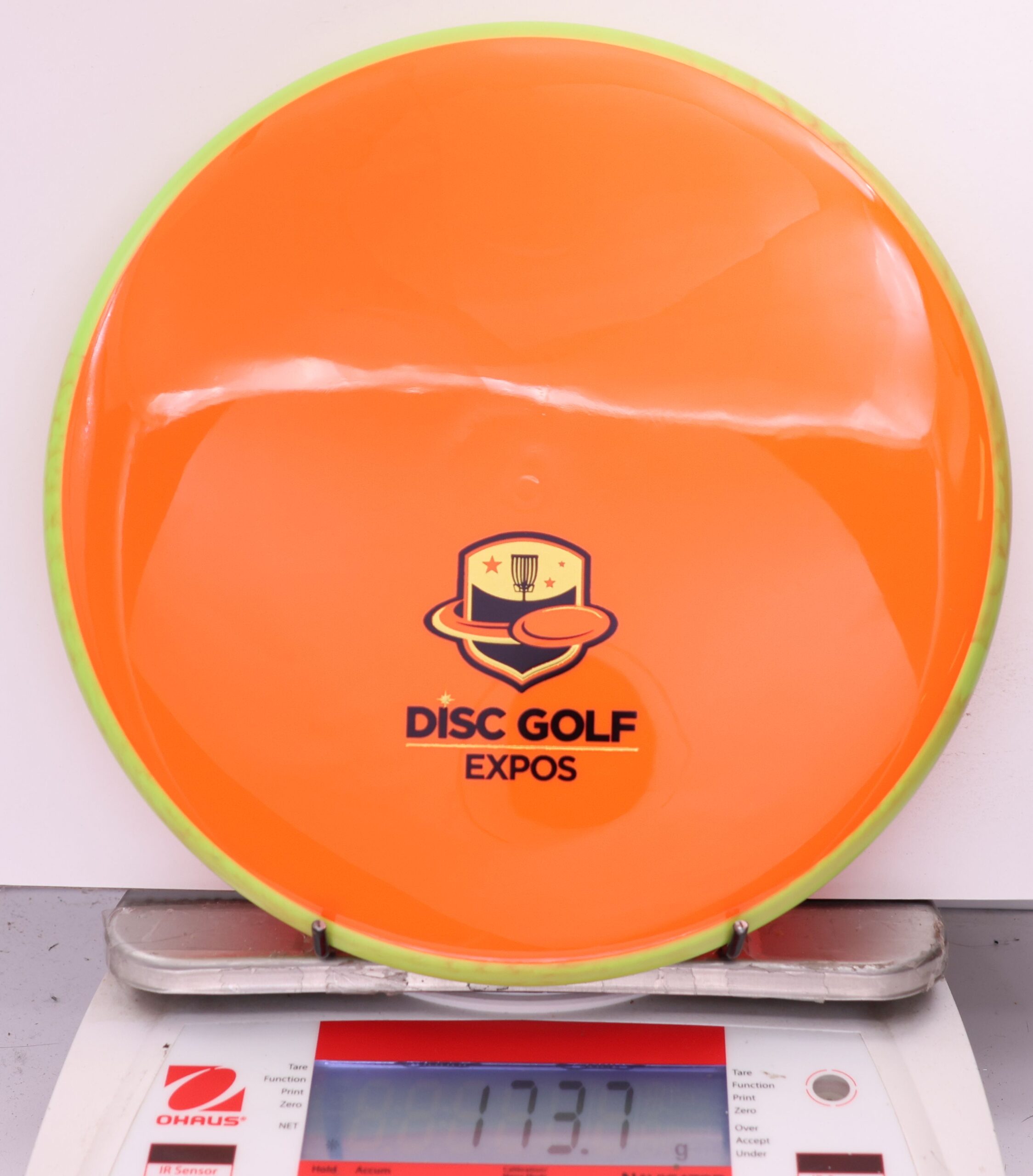 585433 Neutron Soft Proxy, 2026 Disc Golf Expos - #55 Yellow-Orange, 174