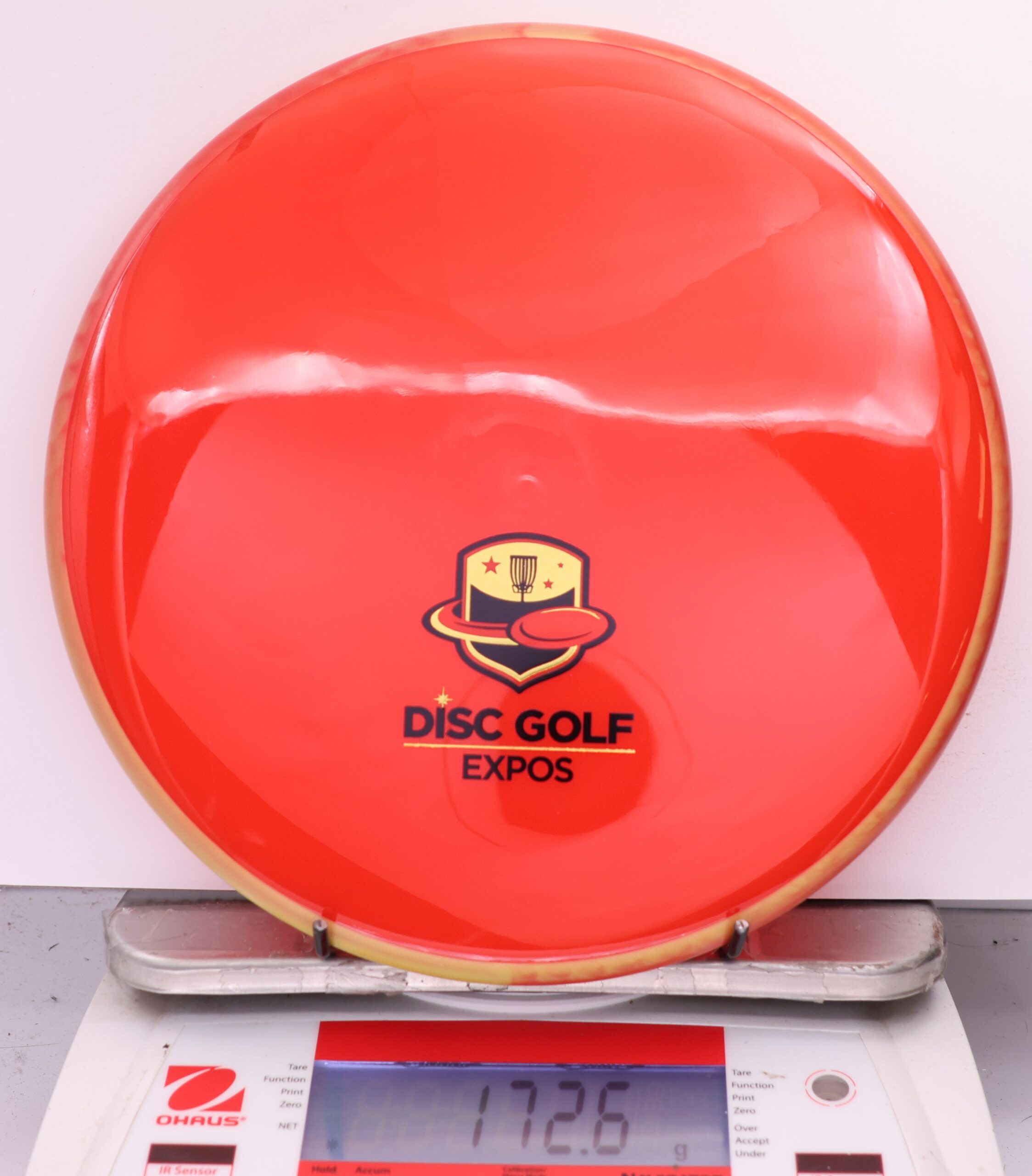 585486 Neutron Soft Proxy, 2026 Disc Golf Expos - #59 Orange-Red, 173