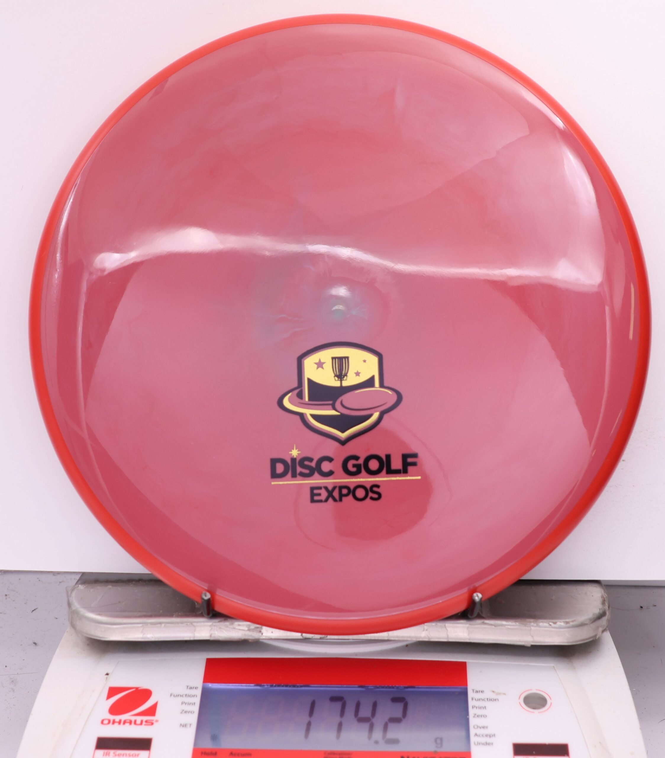 585538 Neutron Soft Proxy, 2026 Disc Golf Expos - #62 Red-PinkRed, 174