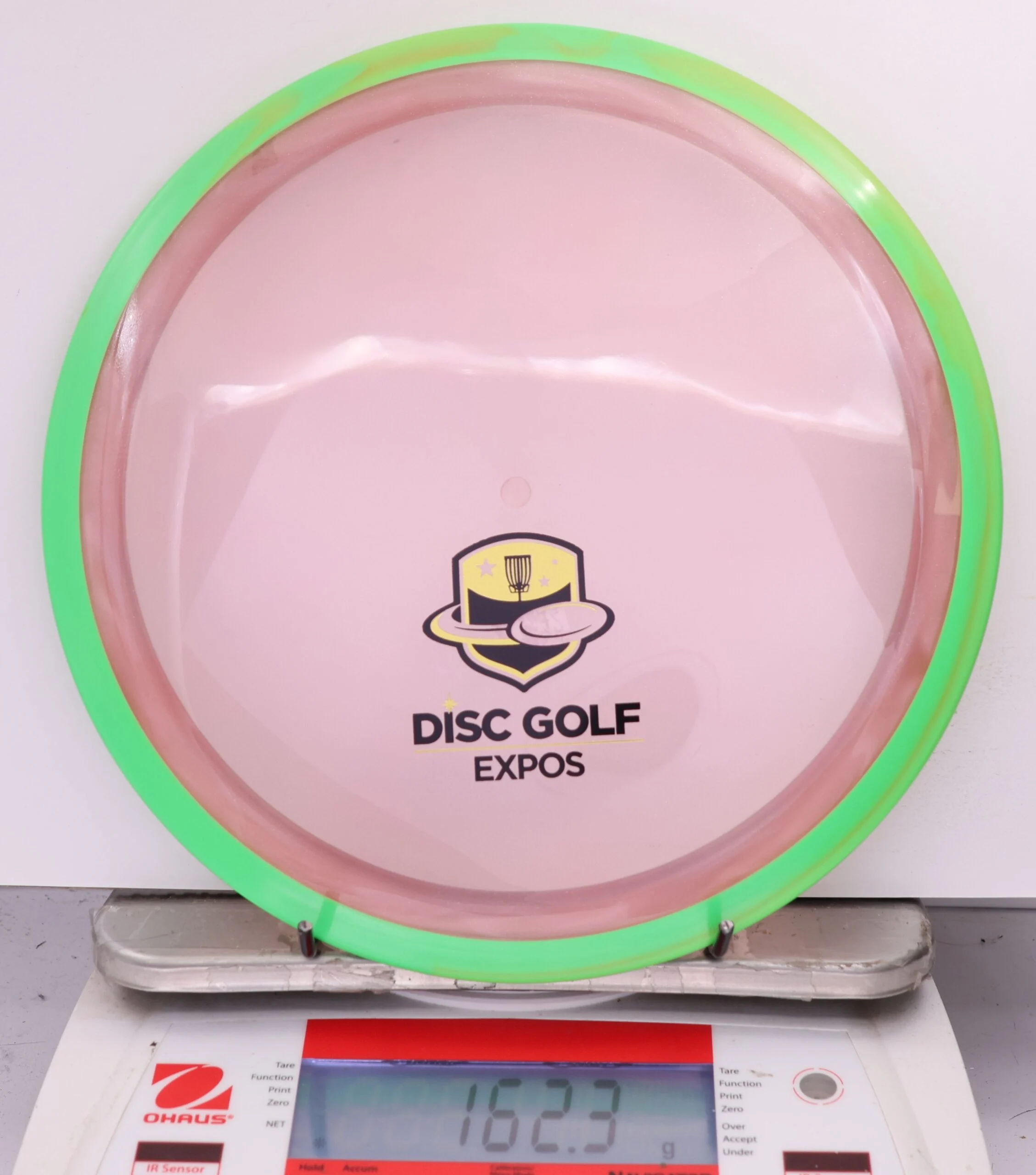 586186 Proton Insanity, 2026 Disc Golf Expos - #42 Green-LtPink, 162