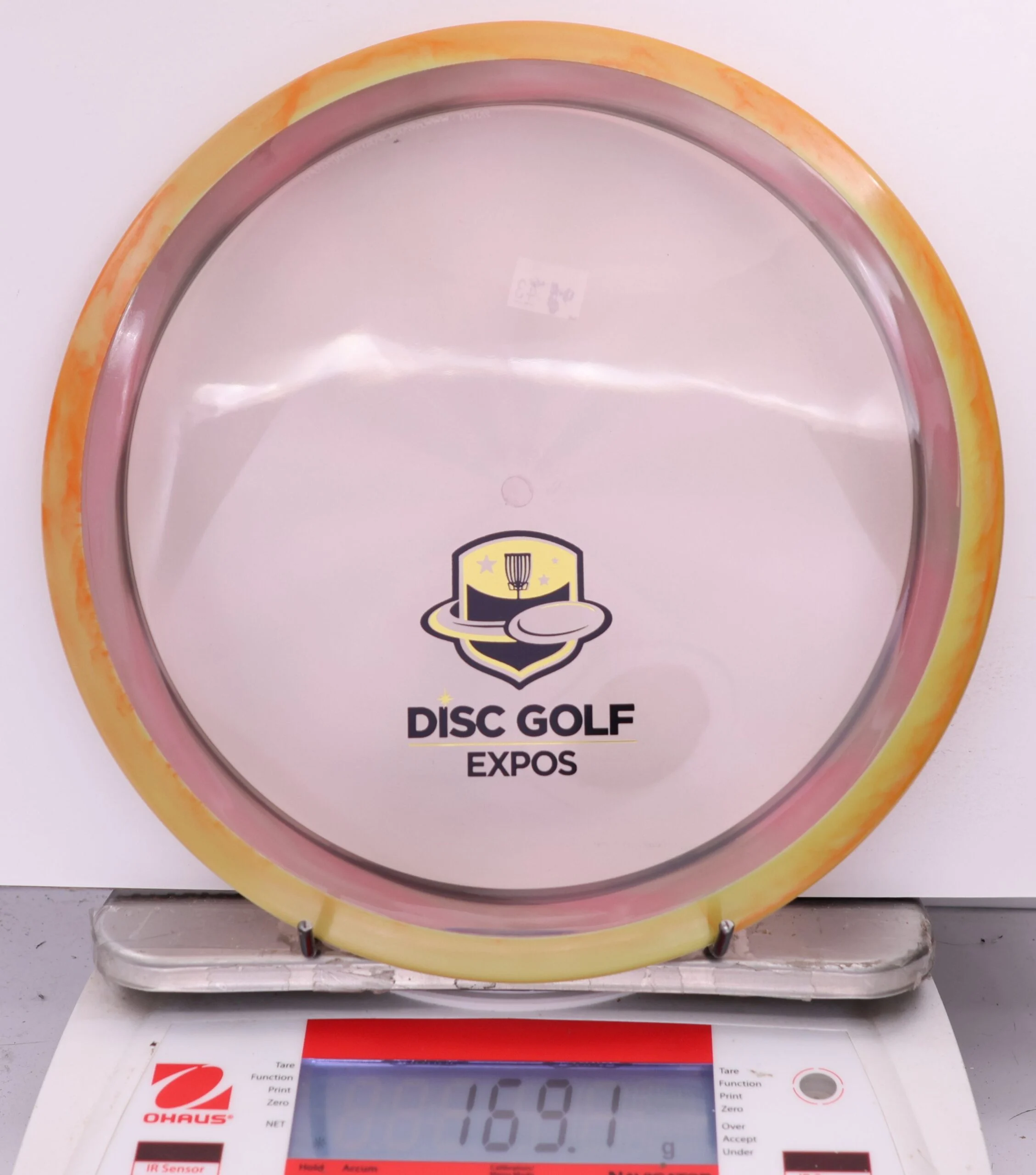 586187 Proton Insanity, 2026 Disc Golf Expos - #43 Orange-GrayPink, 169