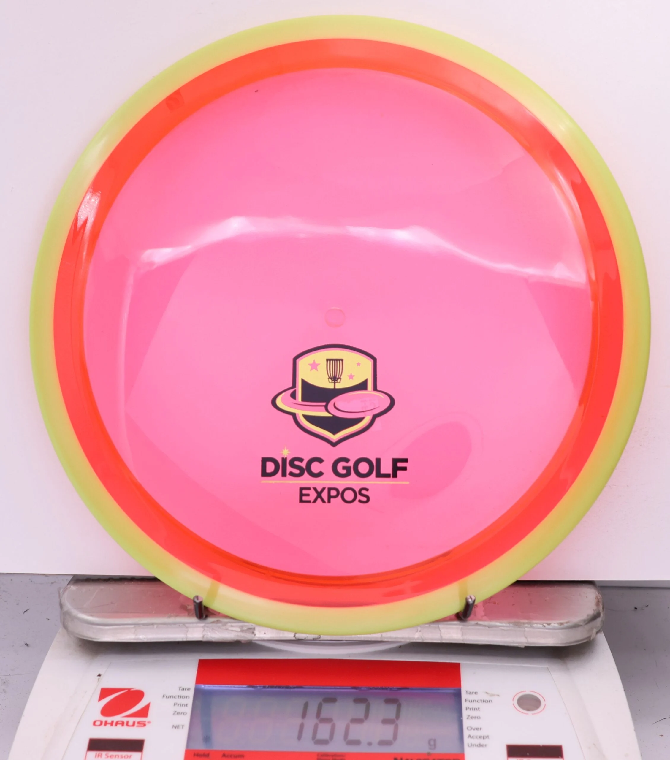 586189 Proton Insanity, 2026 Disc Golf Expos - #45 Yellow-Pink, 162