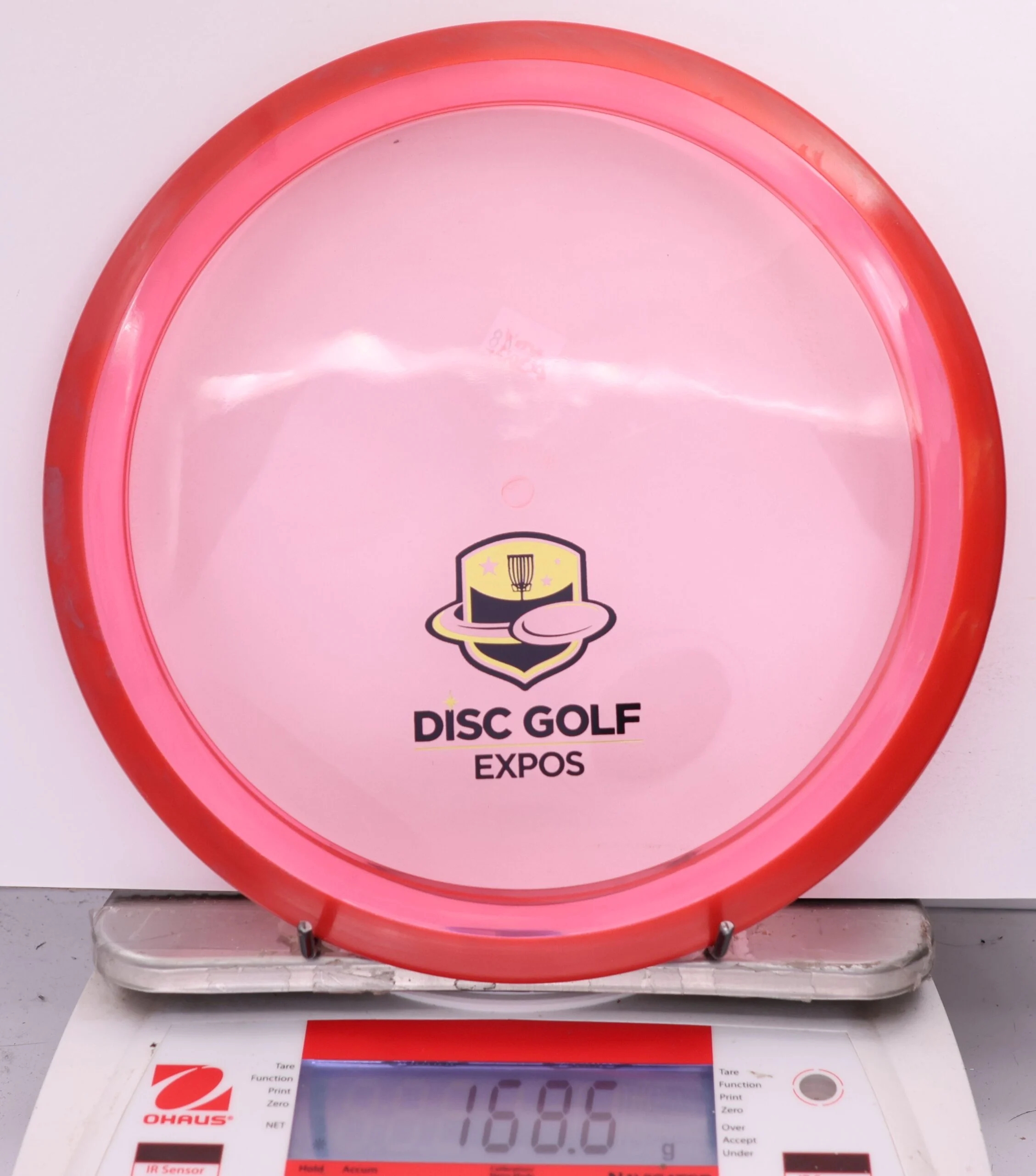 586241 Proton Insanity, 2026 Disc Golf Expos - #48 Red-Pink, 169
