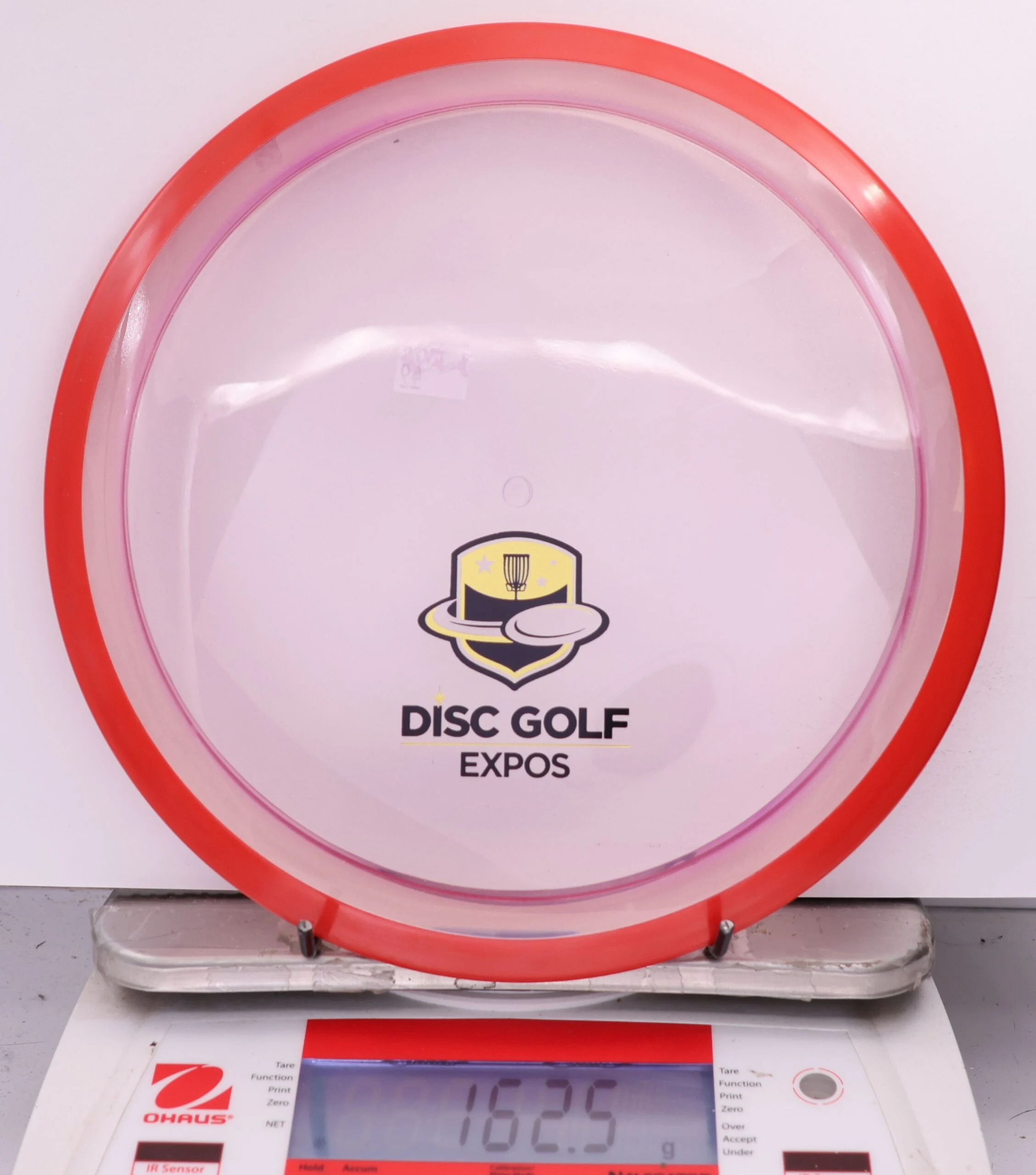 586242 Proton Insanity, 2026 Disc Golf Expos - #49 Red-LtPink, 163