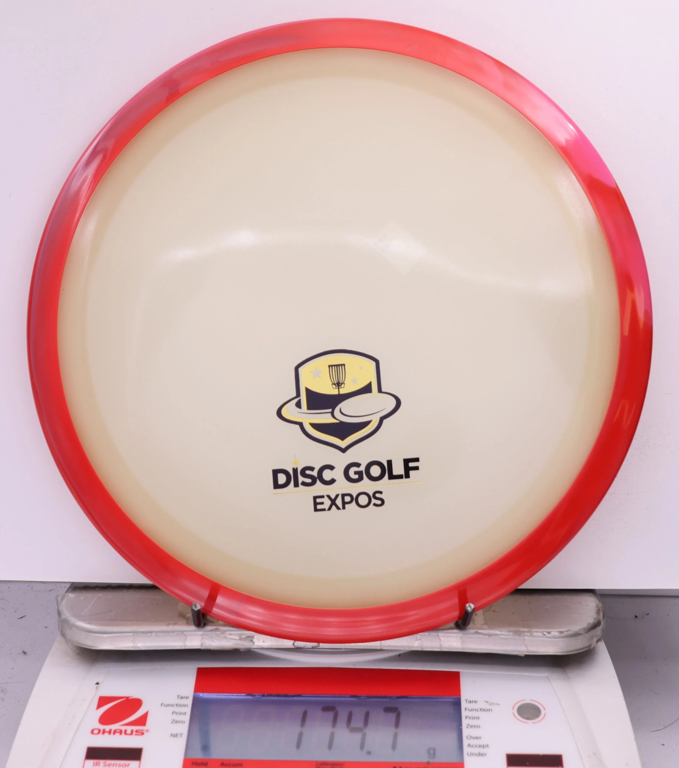 586782 Eclipse Defy, 2026 Disc Golf Expos - #44 Red, 175