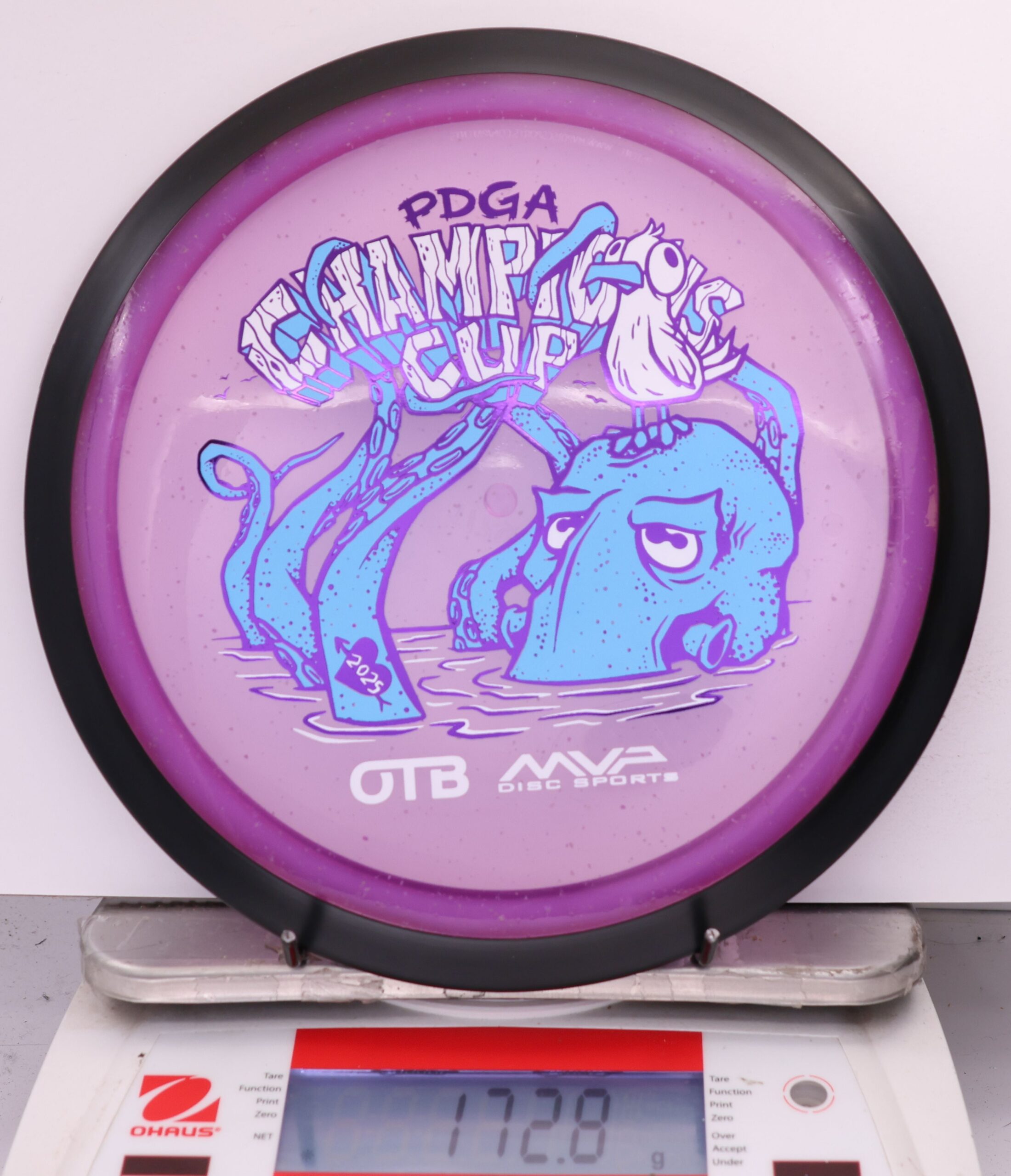 588213 Particle Glow Proton Wave, PDGA Champions Cup 2025 - #01 Purple, 173