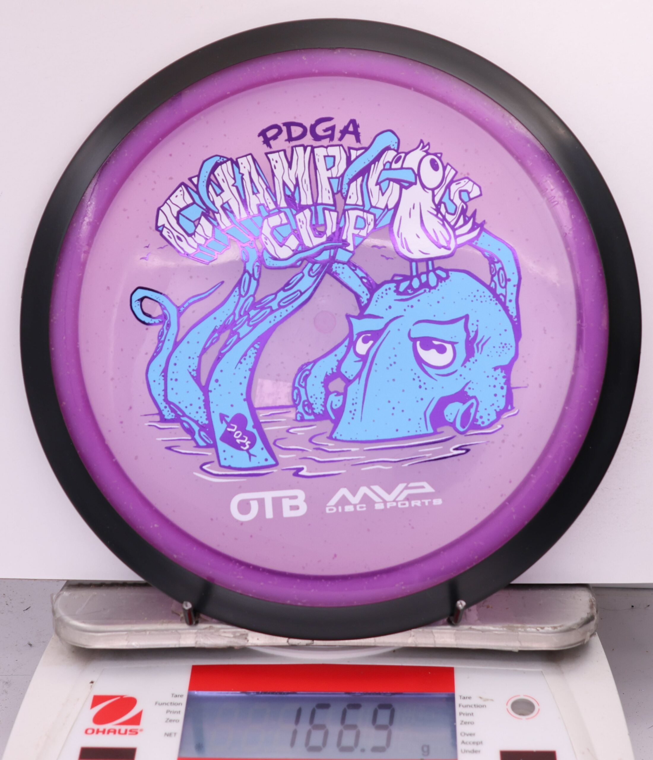 588214 Particle Glow Proton Wave, PDGA Champions Cup 2025 - #02 Purple, 167