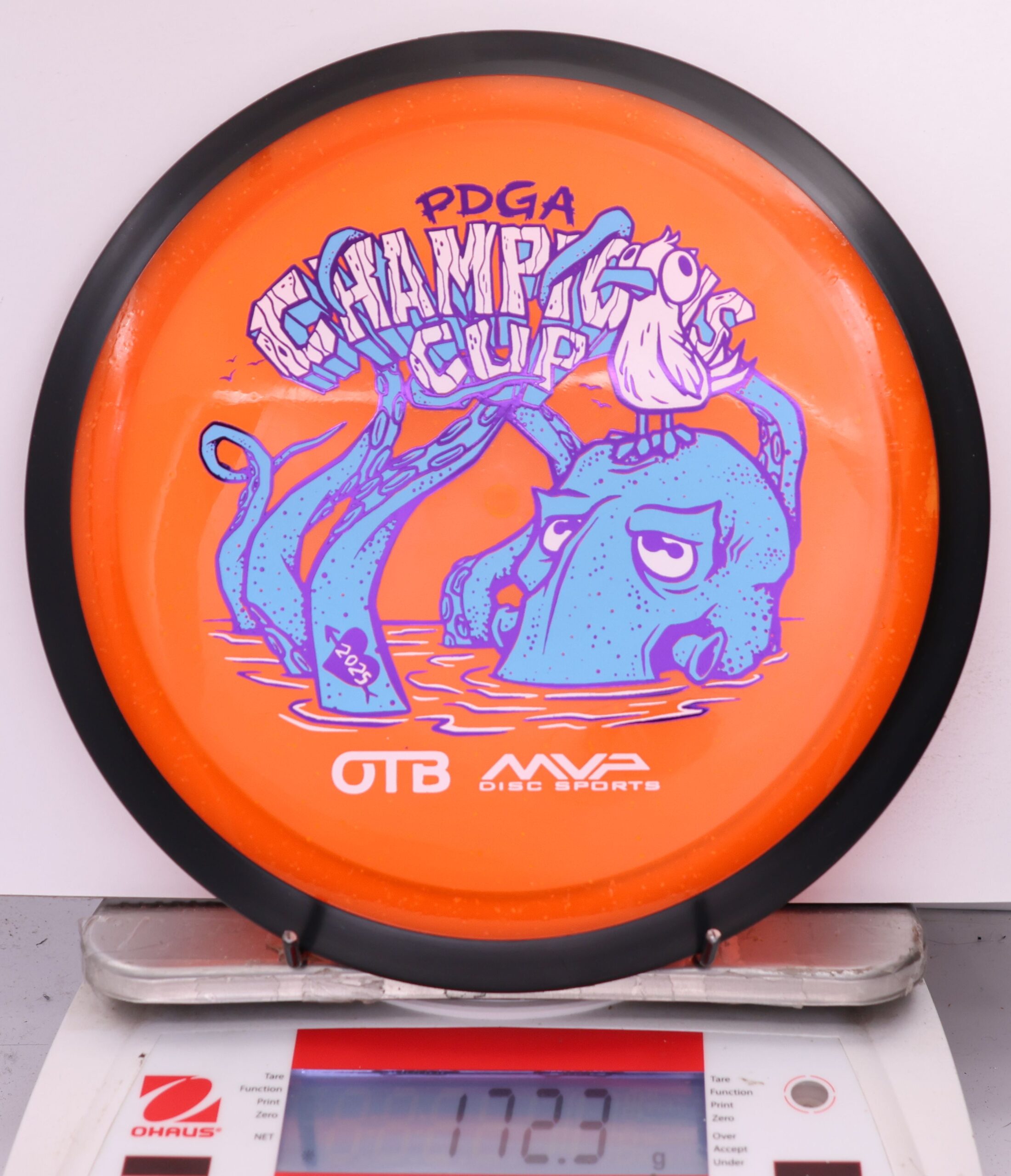 588217 Particle Glow Proton Wave, PDGA Champions Cup 2025 - #05 Orange, 172