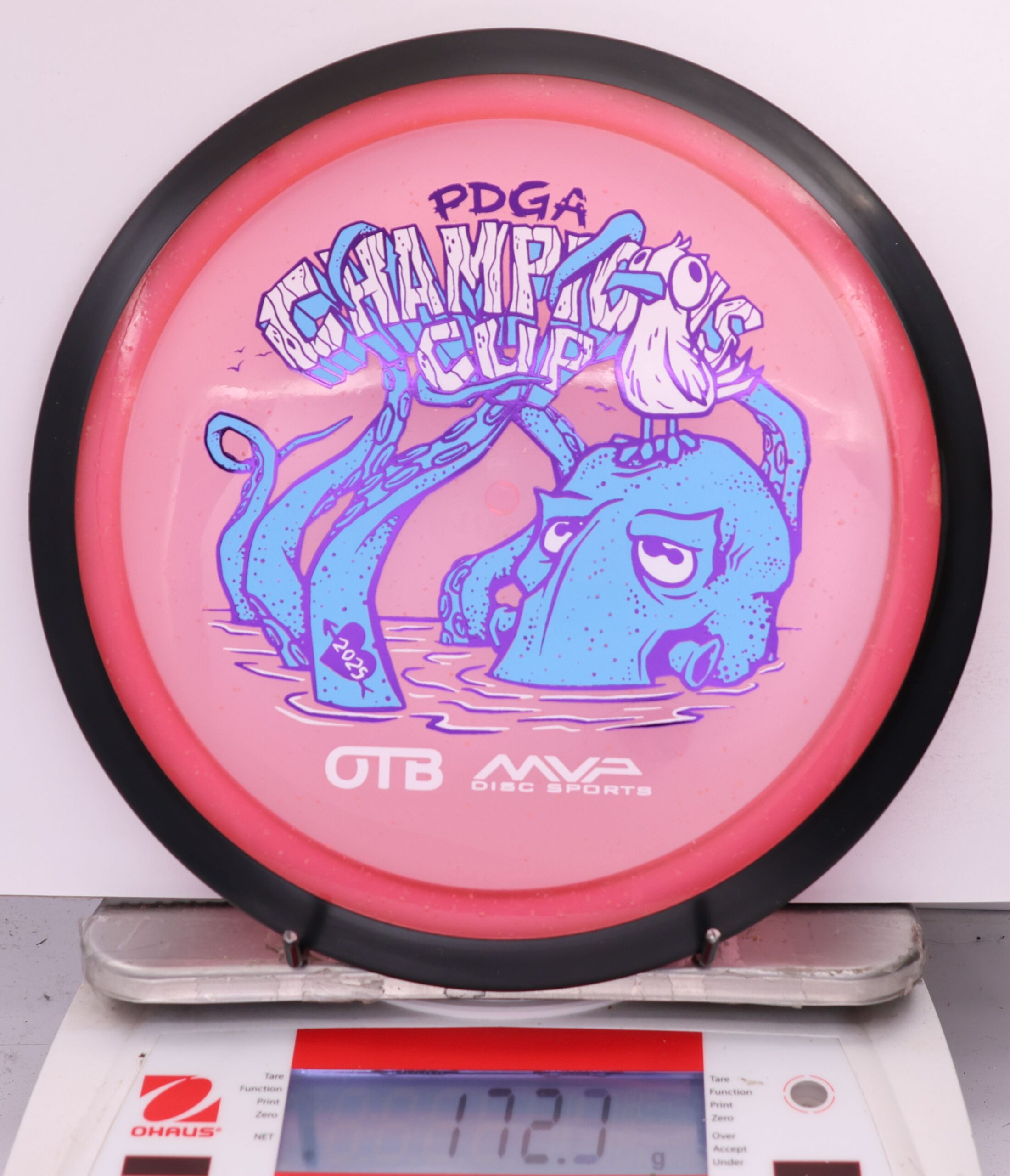 588225 Particle Glow Proton Wave, PDGA Champions Cup 2025 - #08 Pink, 172