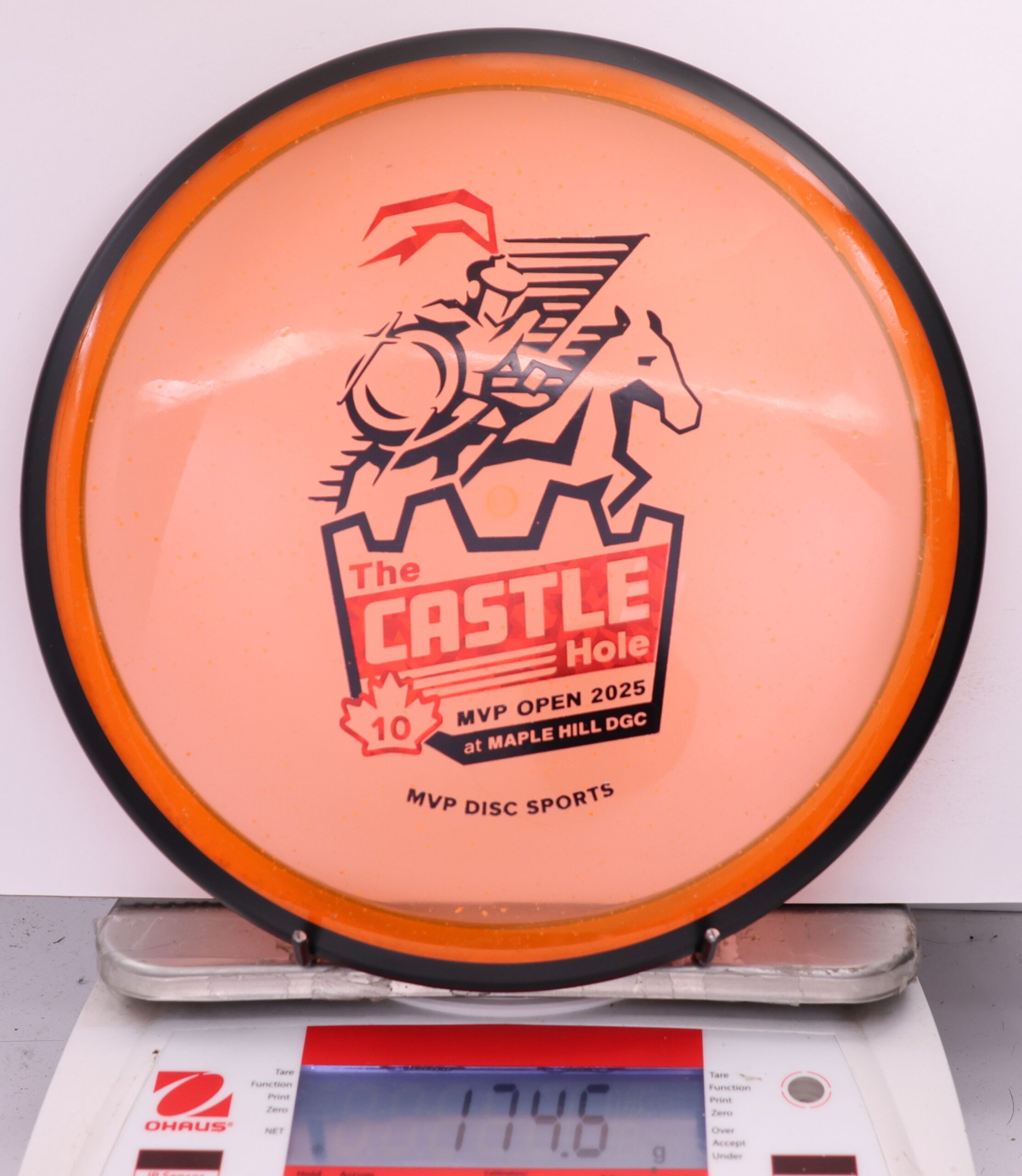 588438 Particle Glow Proton Reactor, MVP Open 2025 - The Castle Hole 10 - #06 Orange, 175