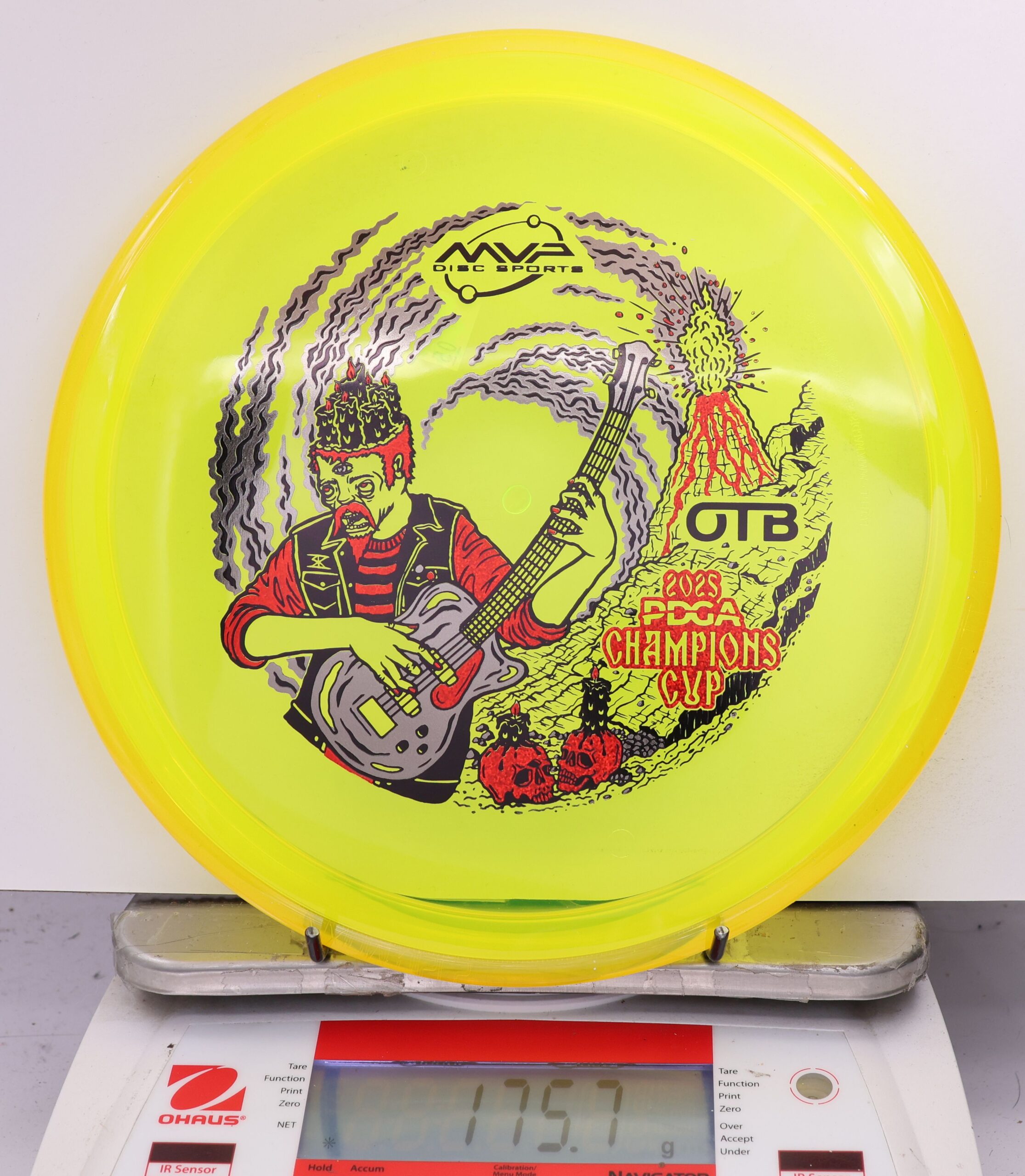 588841 Prism Proton Soft Pyro, PDGA Champions Cup 2025 - #05 Yellow, 176