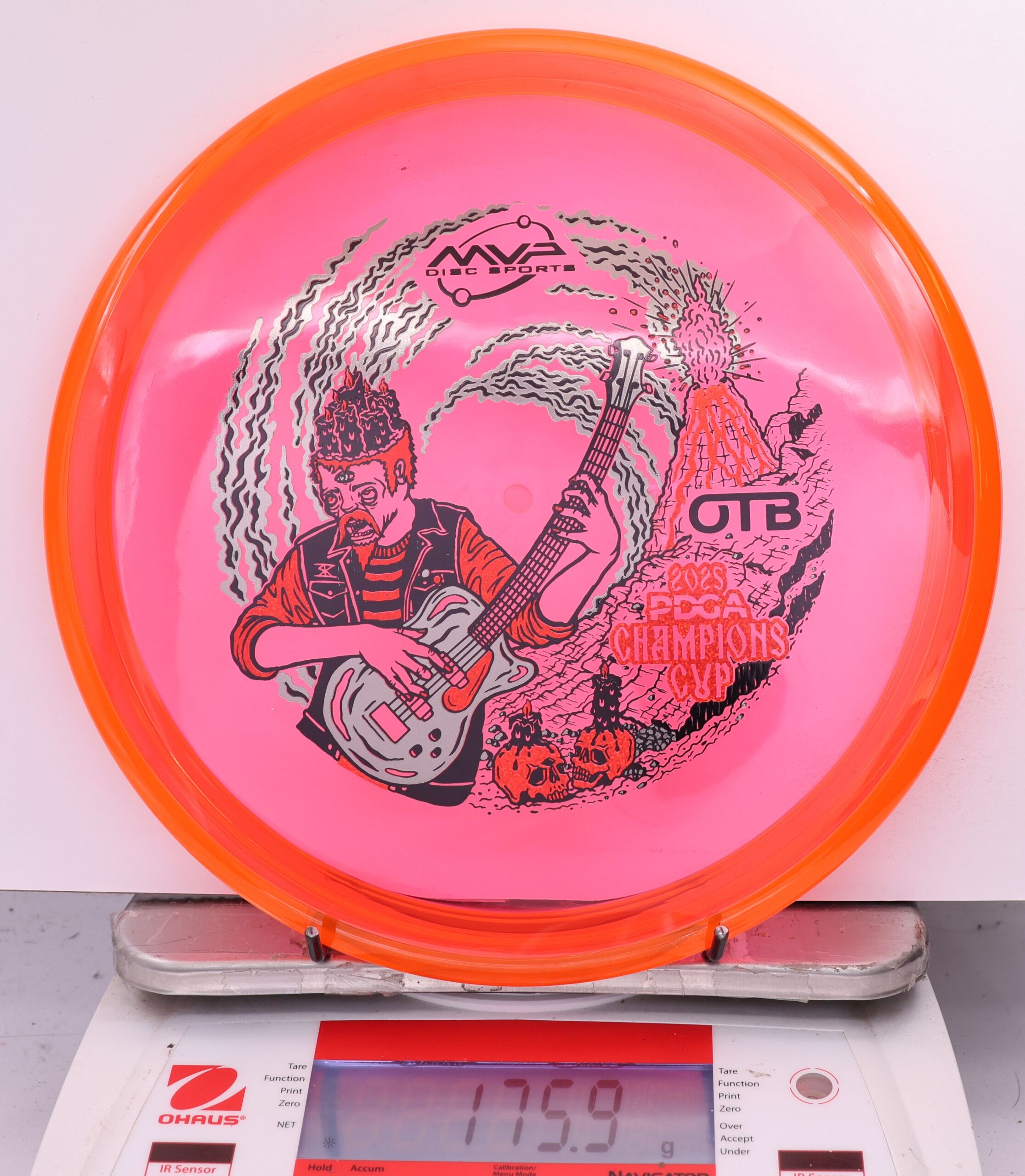 588848 Prism Proton Soft Pyro, PDGA Champions Cup 2025 - #07 Orange-Pink, 176
