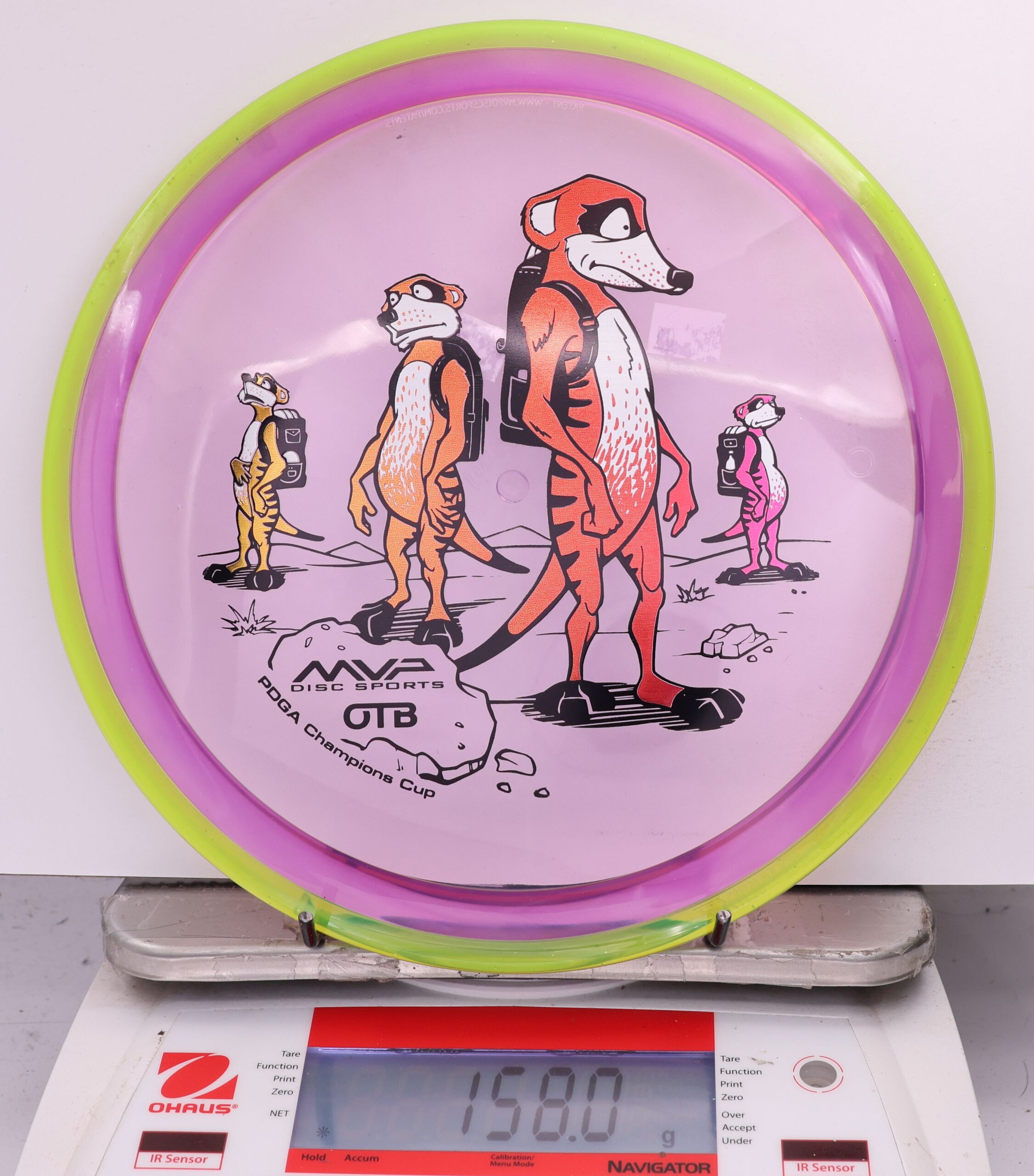 588996 Prism Proton Crave, PDGA Champions Cup 2025 - #01 Yellow-Purple, 158