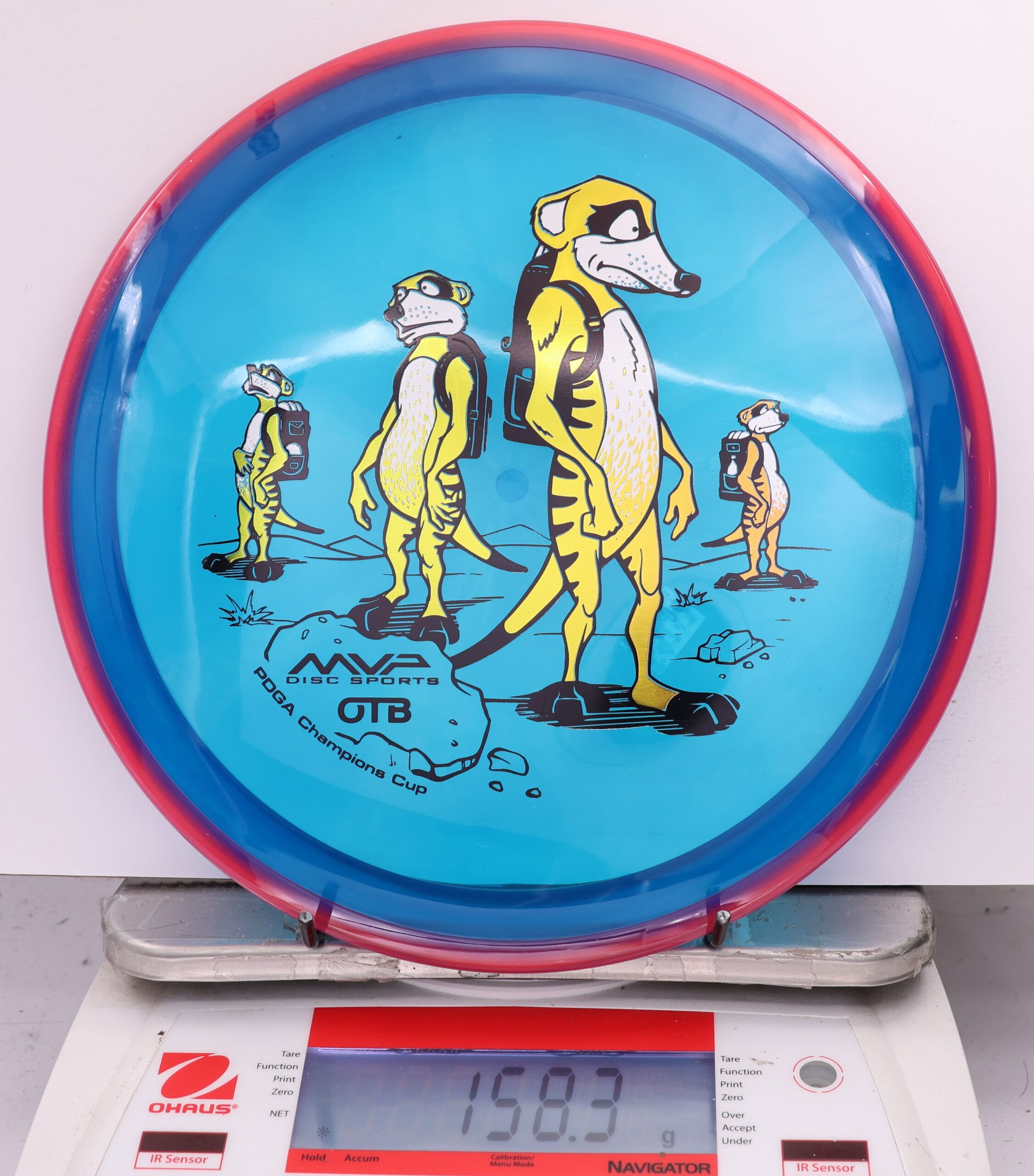 589017 Prism Proton Crave, PDGA Champions Cup 2025 - #04 Red-Blue, 158