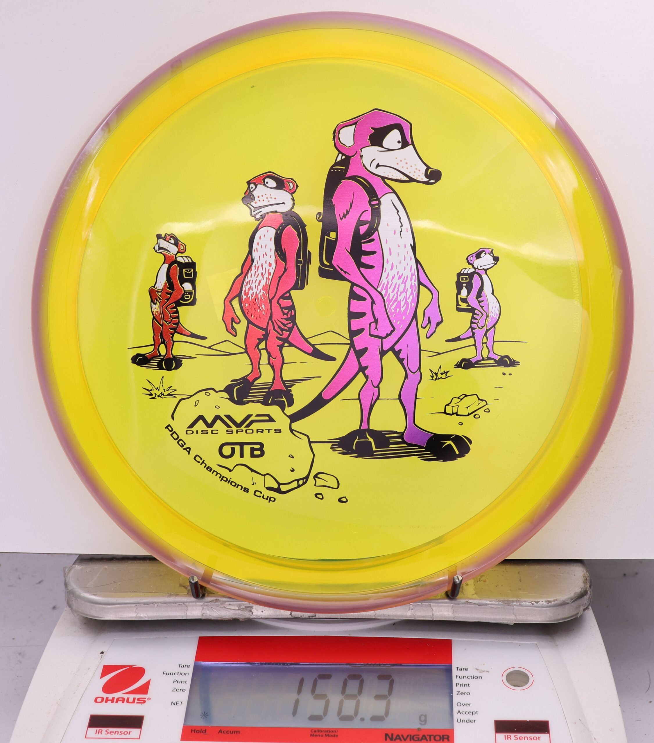 589036 Prism Proton Crave, PDGA Champions Cup 2025 - #09 Mauve-Yellow, 158