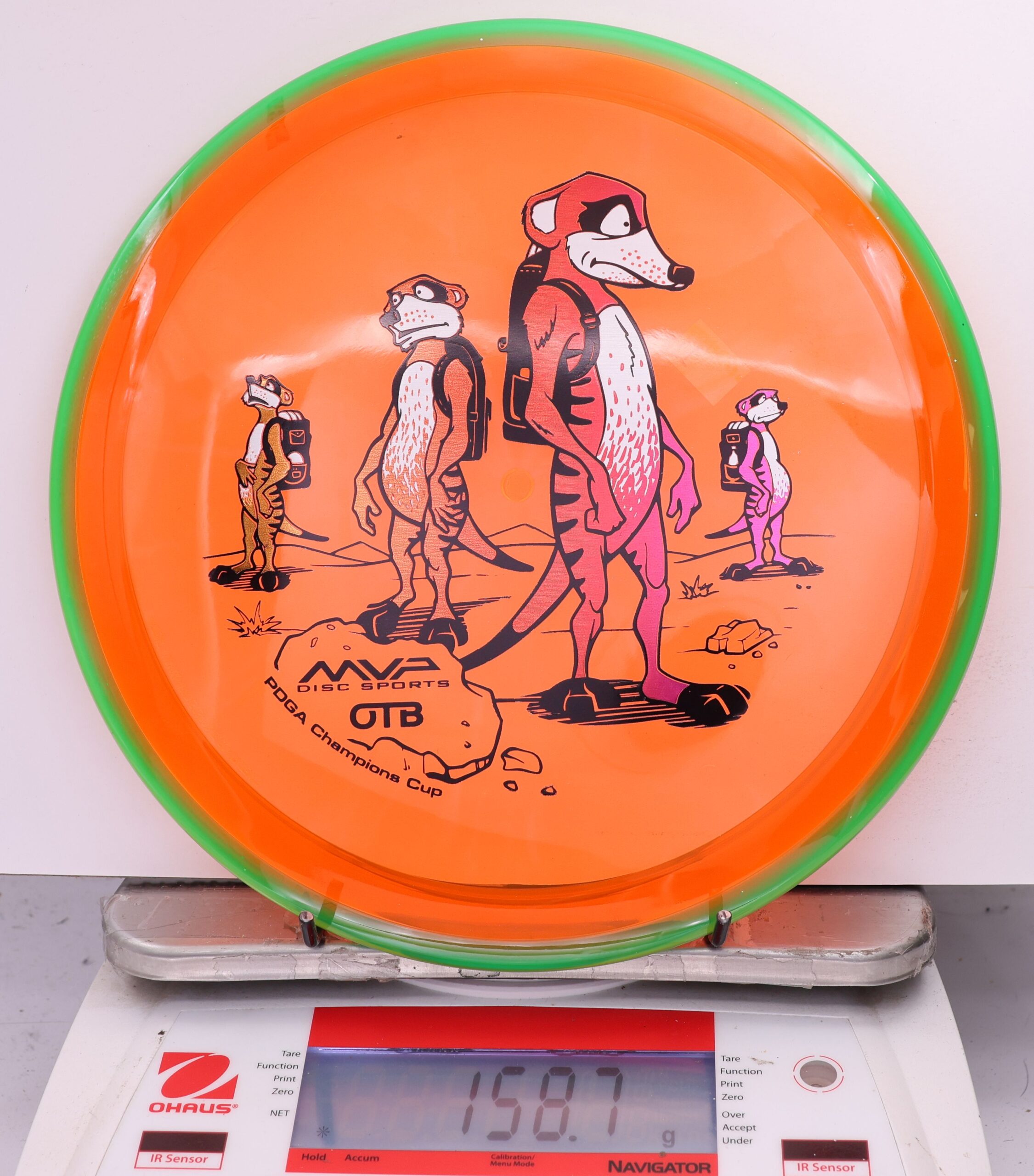 589038 Prism Proton Crave, PDGA Champions Cup 2025 - #11 Green-Orange, 159