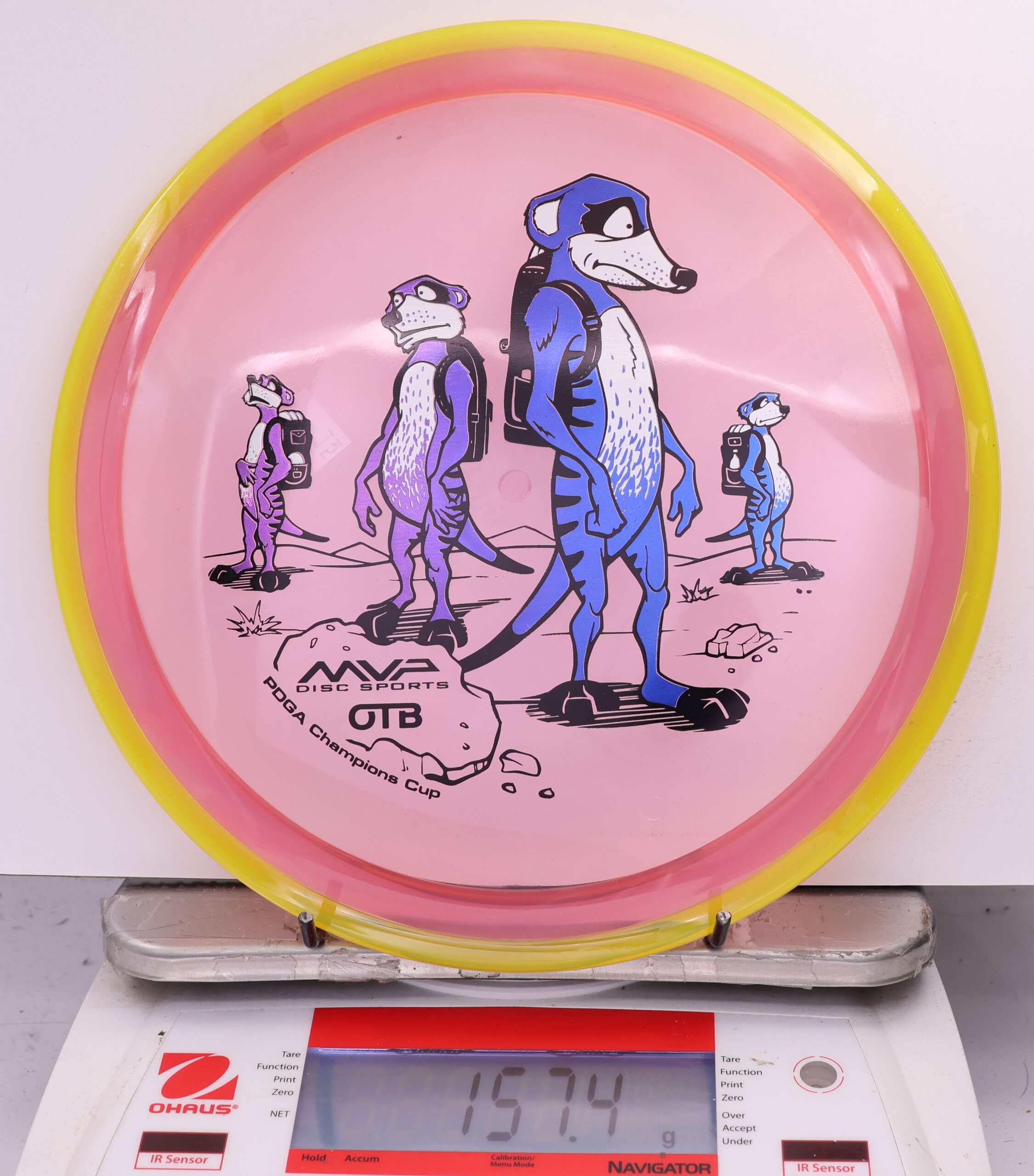 589056 Prism Proton Crave, PDGA Champions Cup 2025 - #15 Yellow-Pink, 157