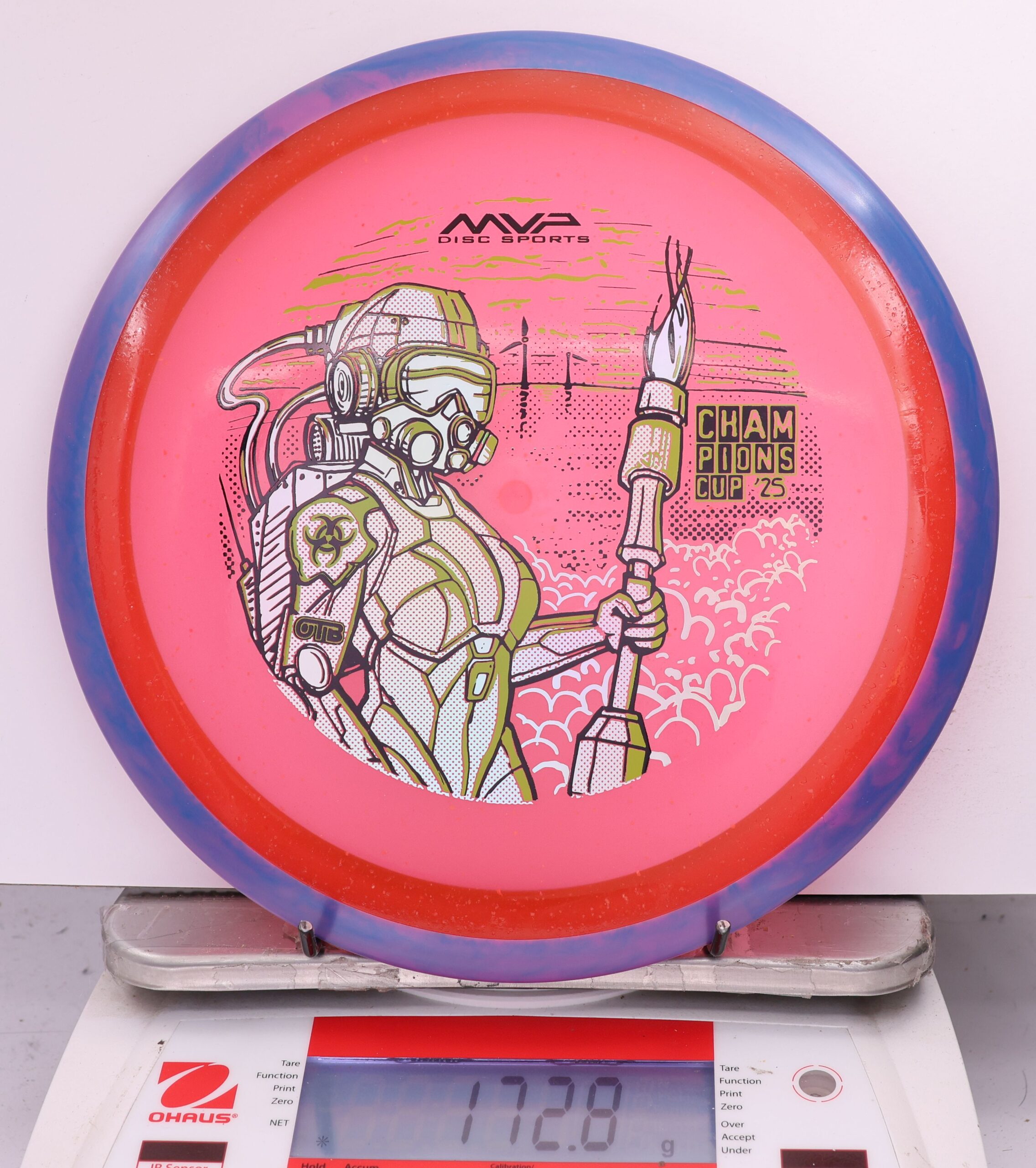 589225 Particle Glow Proton Virus, PDGA Champions Cup 2025 - #07 Blurple-Pink, 173