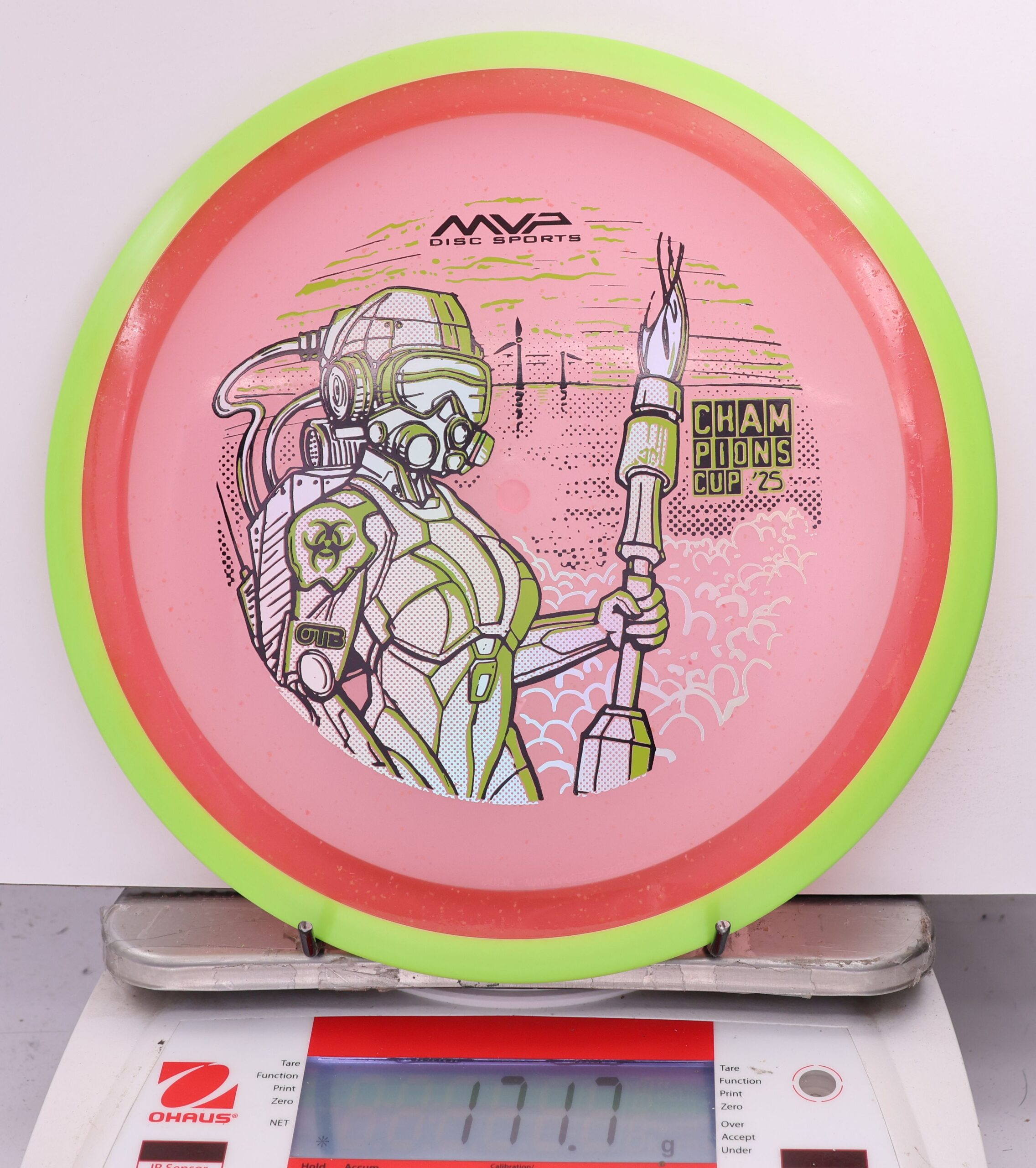589226 Particle Glow Proton Virus, PDGA Champions Cup 2025 - #08 Grellow-Pink, 172