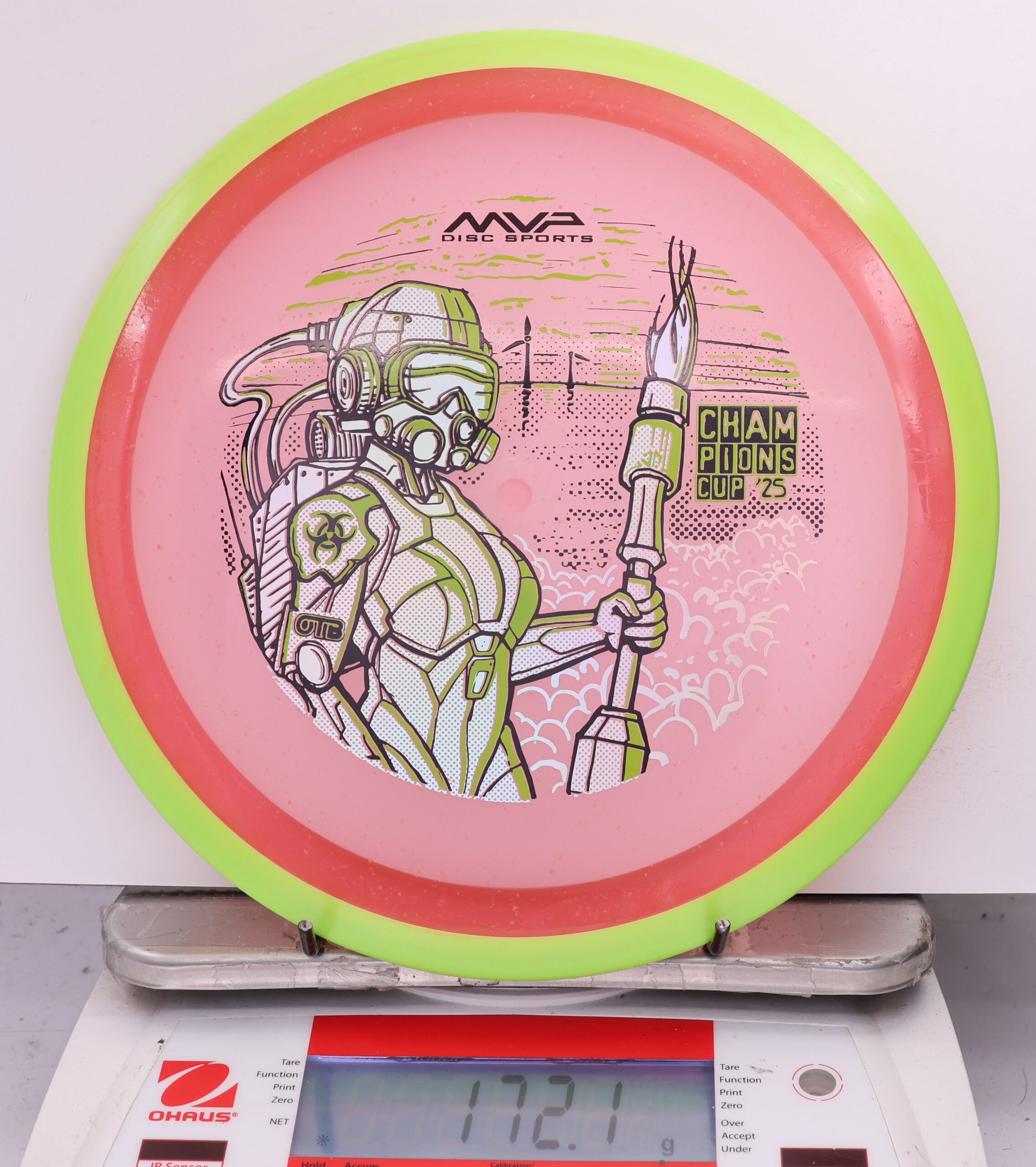 589227 Particle Glow Proton Virus, PDGA Champions Cup 2025 - #09 Grellow-Pink, 172
