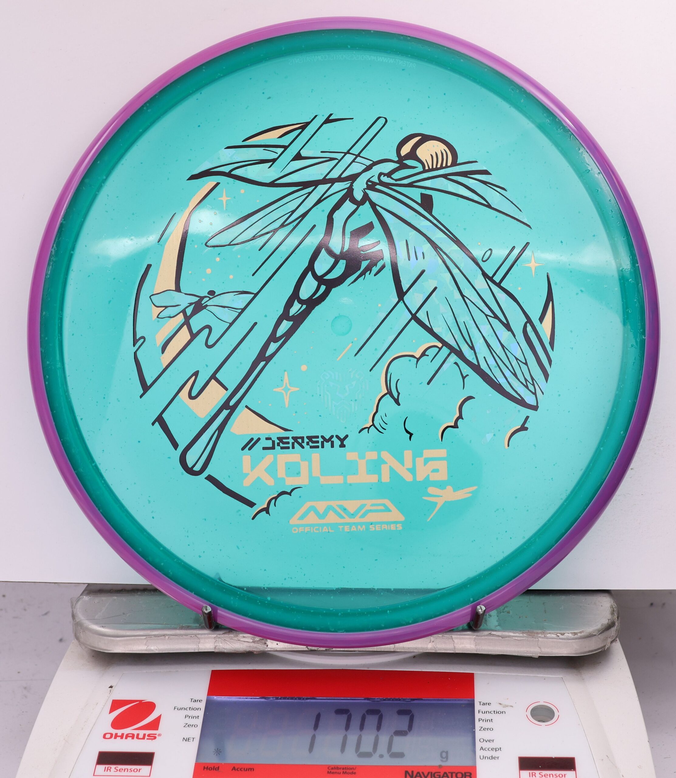 589258 Particle Glow Proton Tempo, Jeremy Koling 2025 Team Series - #02 Purple-Teal, 170