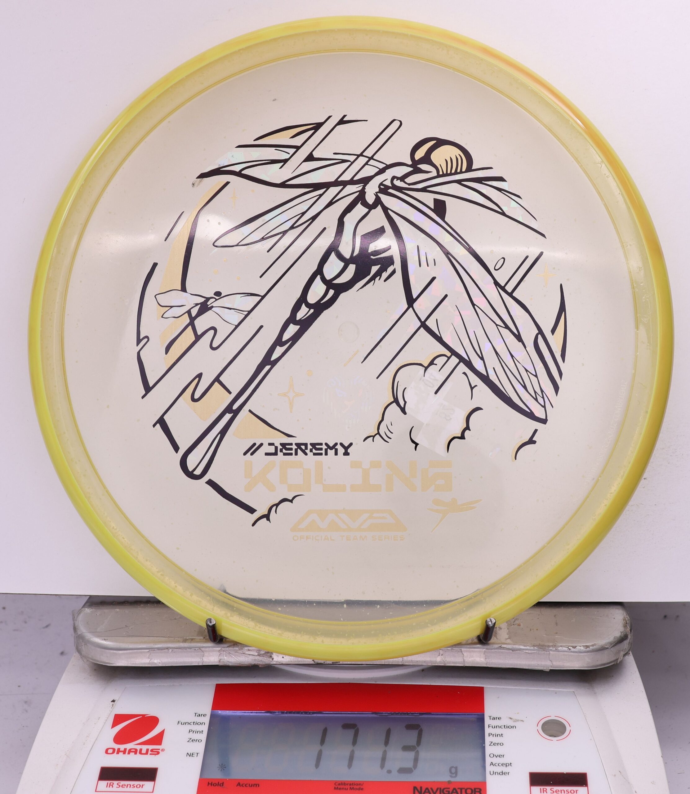 589260 Particle Glow Proton Tempo, Jeremy Koling 2025 Team Series - #04 Yellow-Clear, 171