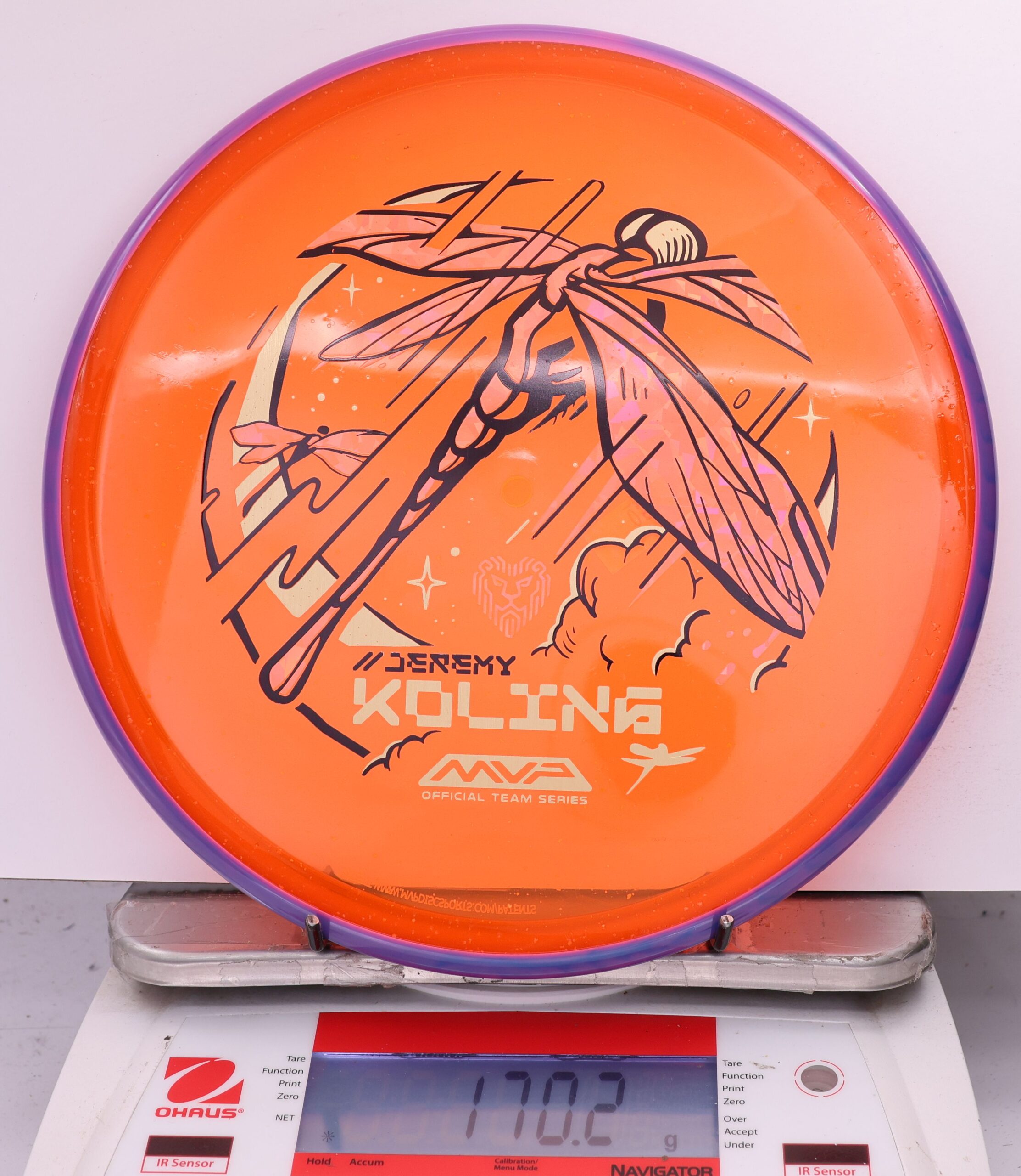 589261 Particle Glow Proton Tempo, Jeremy Koling 2025 Team Series - #05 Purple-Orange, 170