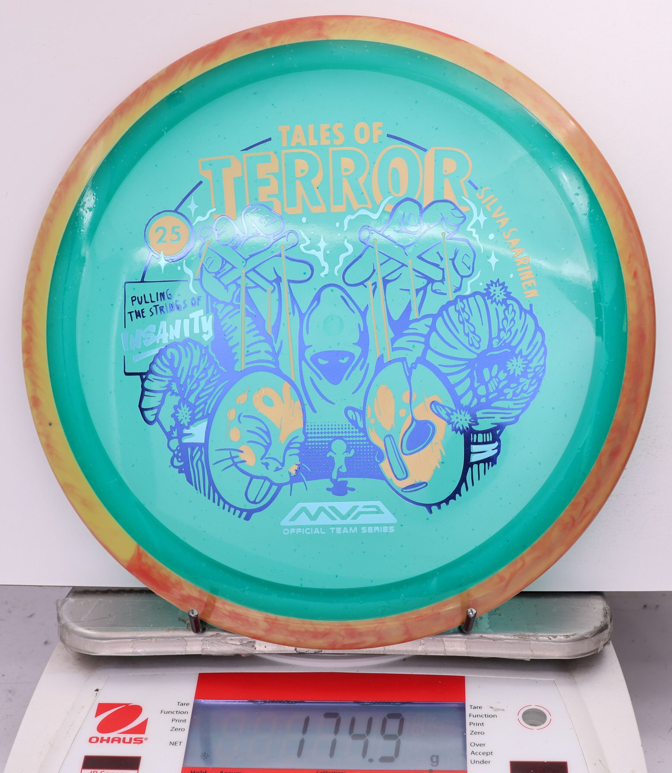 589312 Particle Glow Proton Insanity, Silva Saarinen - 2025 Halloween Special Edition - #04 Orange-LtBlue, 175