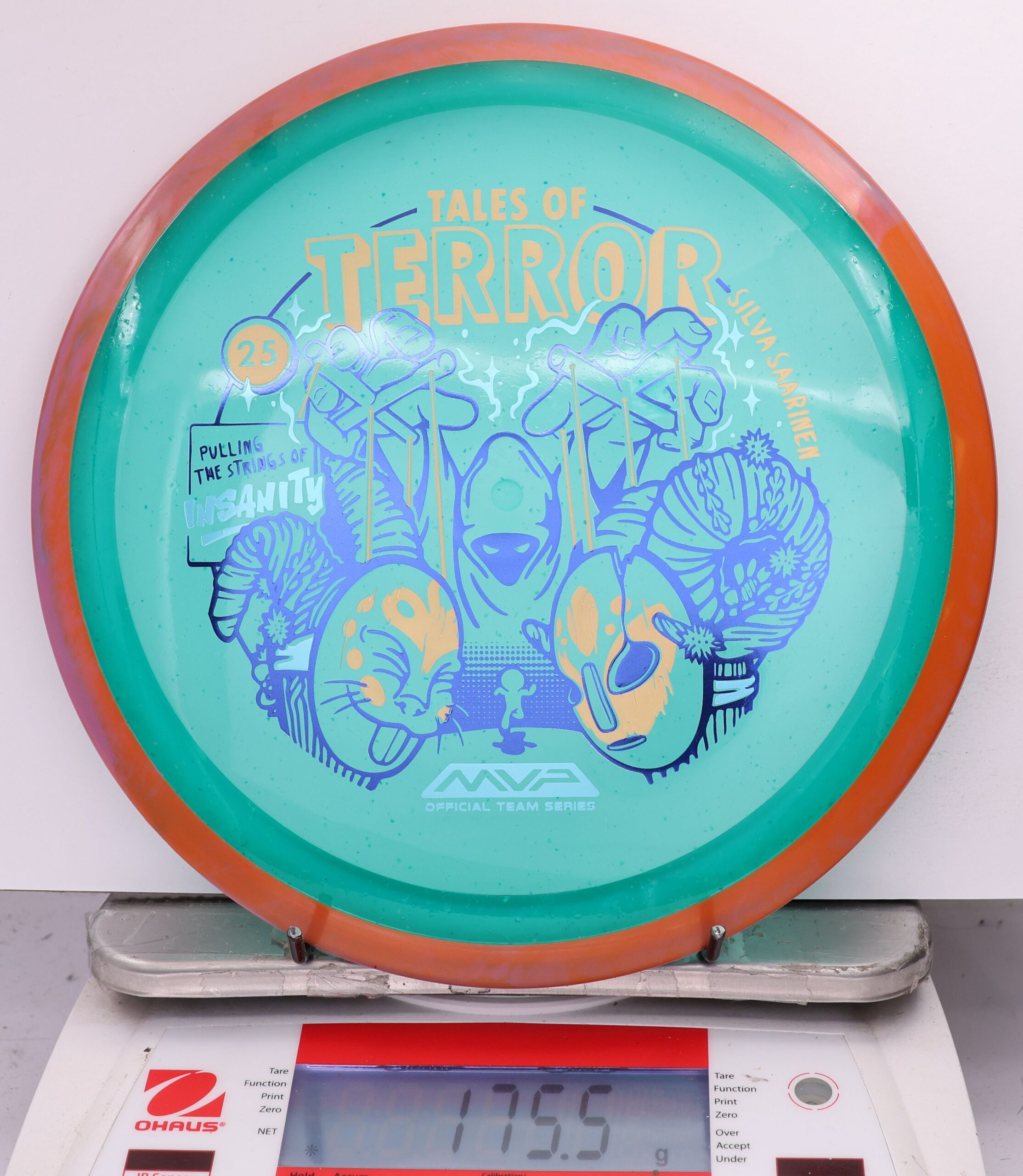 589313 Particle Glow Proton Insanity, Silva Saarinen - 2025 Halloween Special Edition - #05 Orange-LtBlue, 176