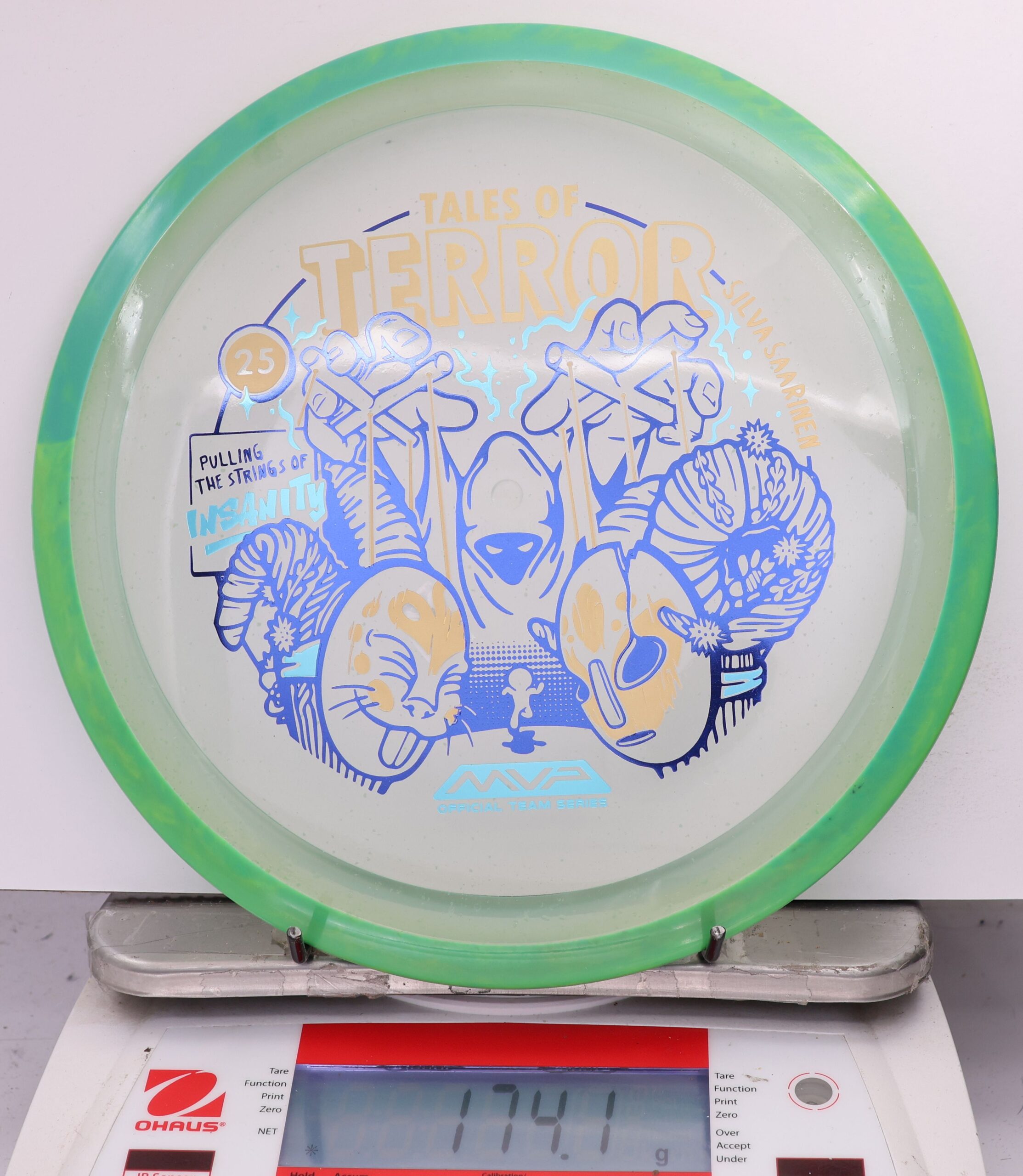 589324 Particle Glow Proton Insanity, Silva Saarinen - 2025 Halloween Special Edition - #07 Green-Clearish, 174