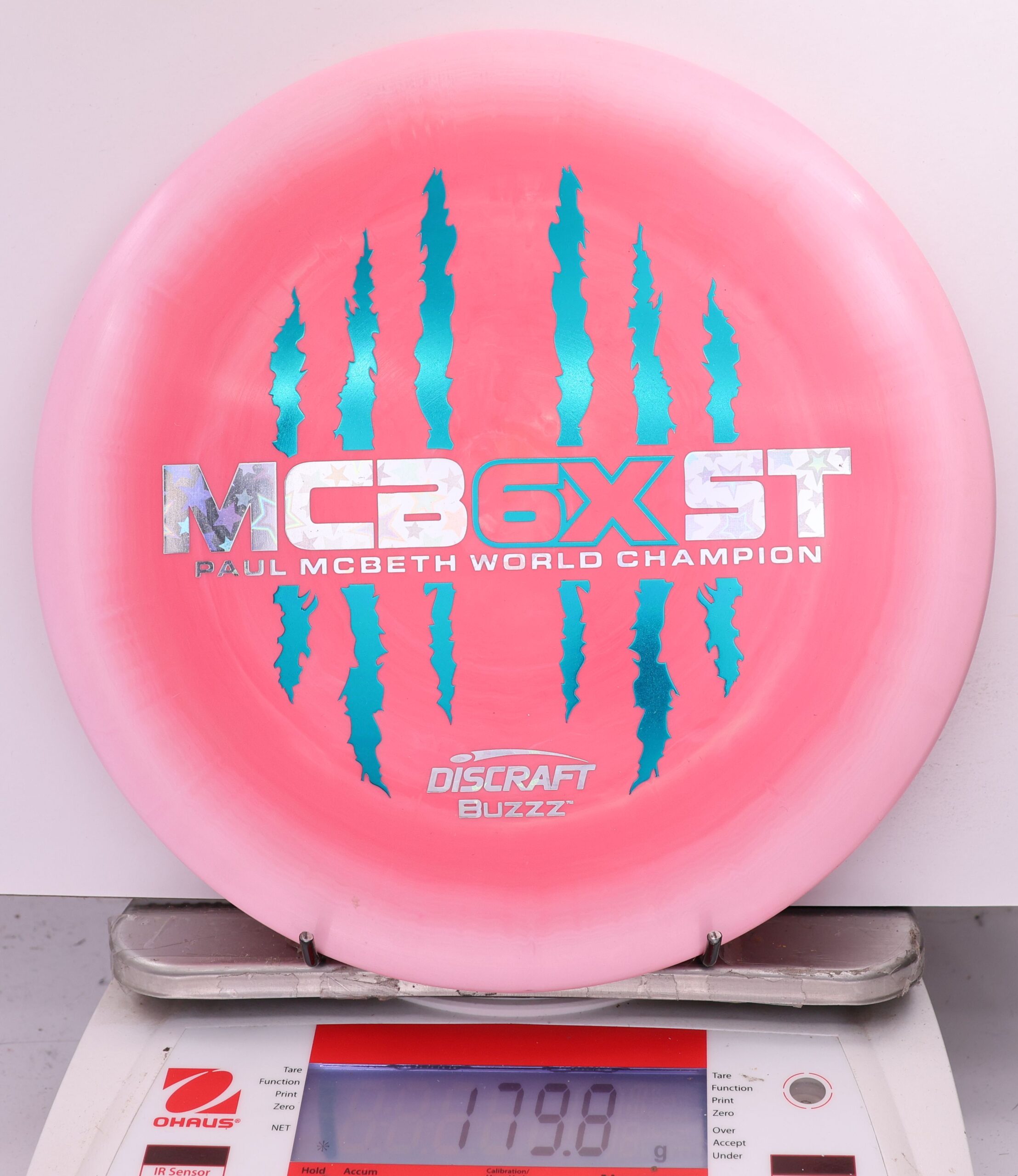 590139 ESP Buzzz, McBeast 6X Claws - #08 Pink, 180